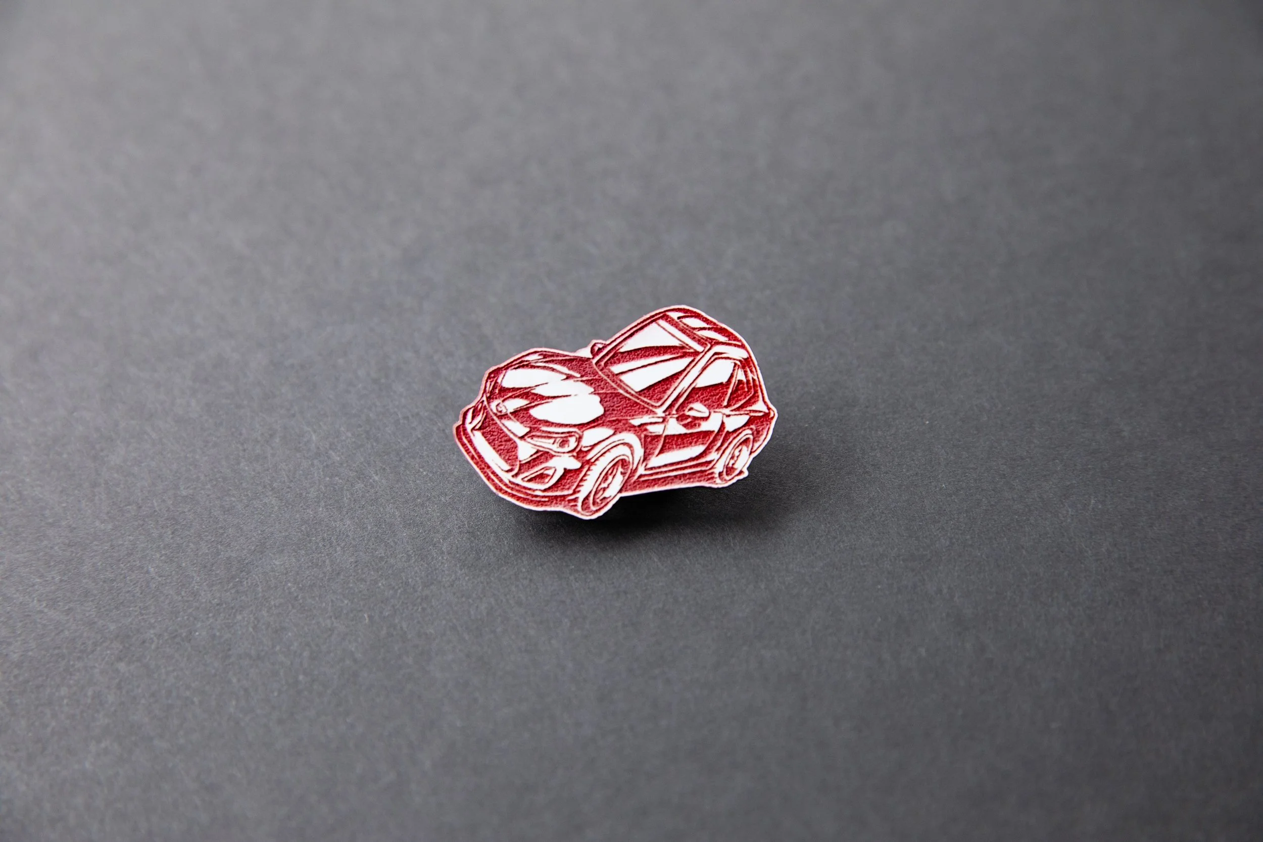 Red Chibi Scion FR-S