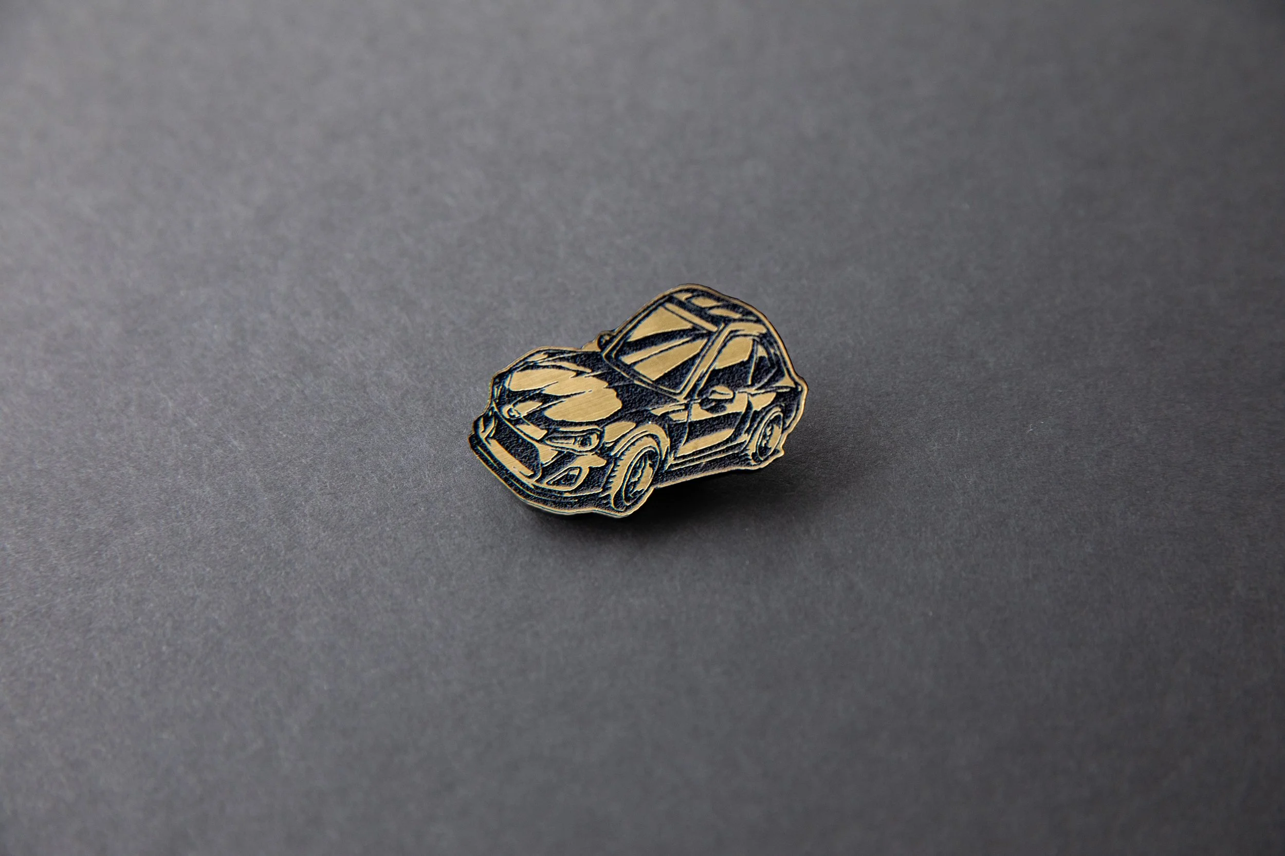 Gold Chibi Scion FR-S