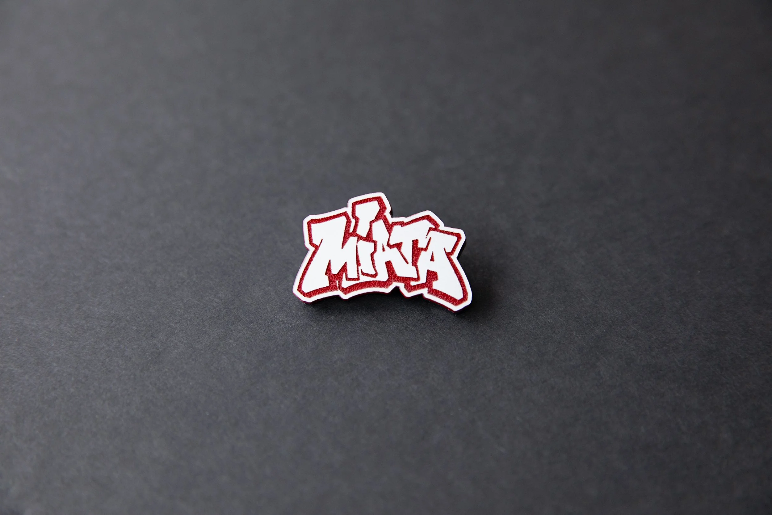 Red Mazda Miata Pin