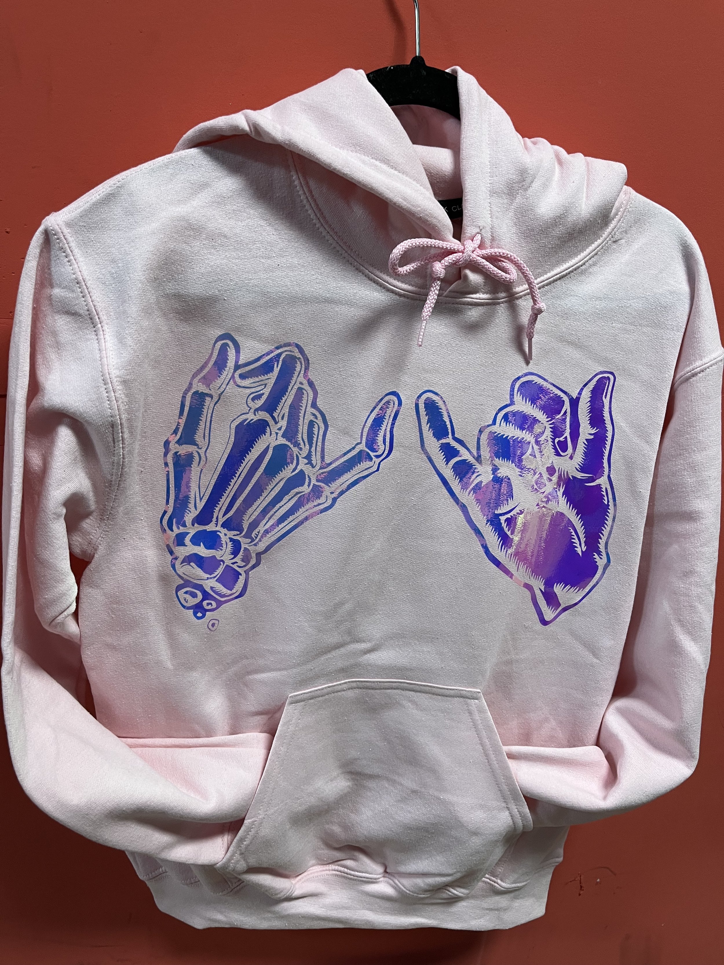 Pink Promise Holographic Hoodie