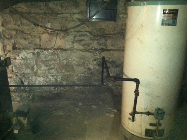 Before: water heater