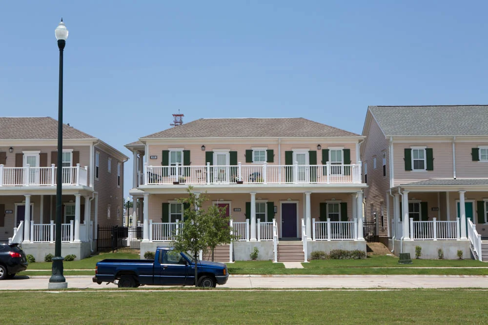The new mixed-income housing development at Marrero Commons, which is the redevelopment of B.W. Cooper. Photo by Elaisha Stokes Elaisha Stokes