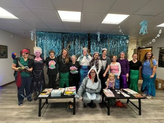  Halloween 2024 Under the Sea theme! Lovingly referred to as Mermaid Halloween by our staff.  