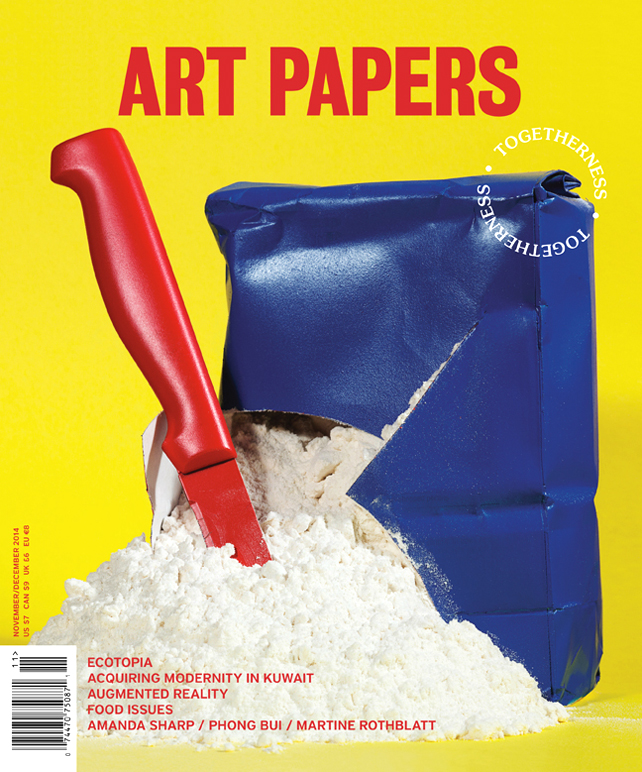 ART PAPERS Nov/Dec 2014 Cover