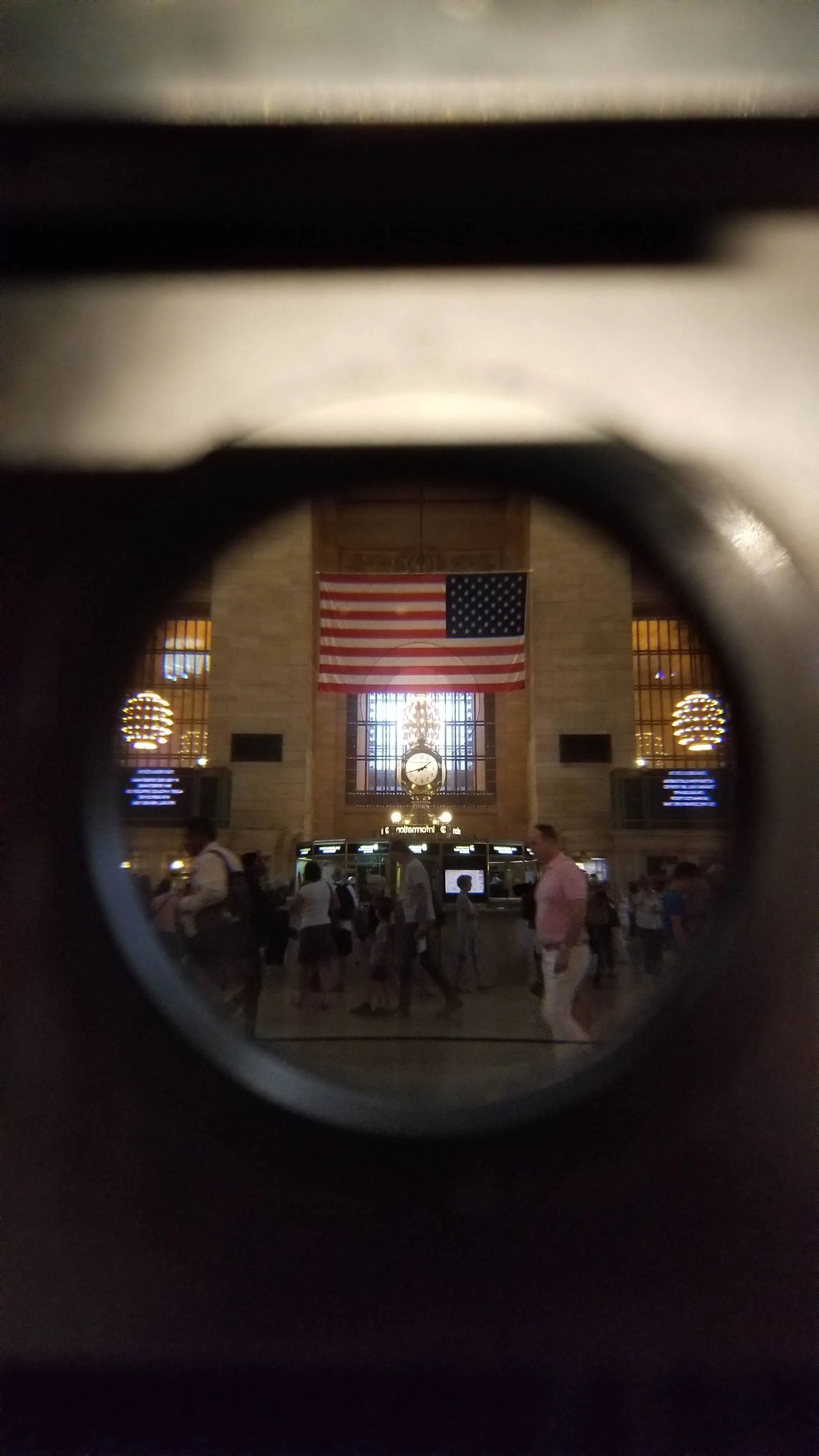 Through The View Finder, Grand Central Terminal, 2019