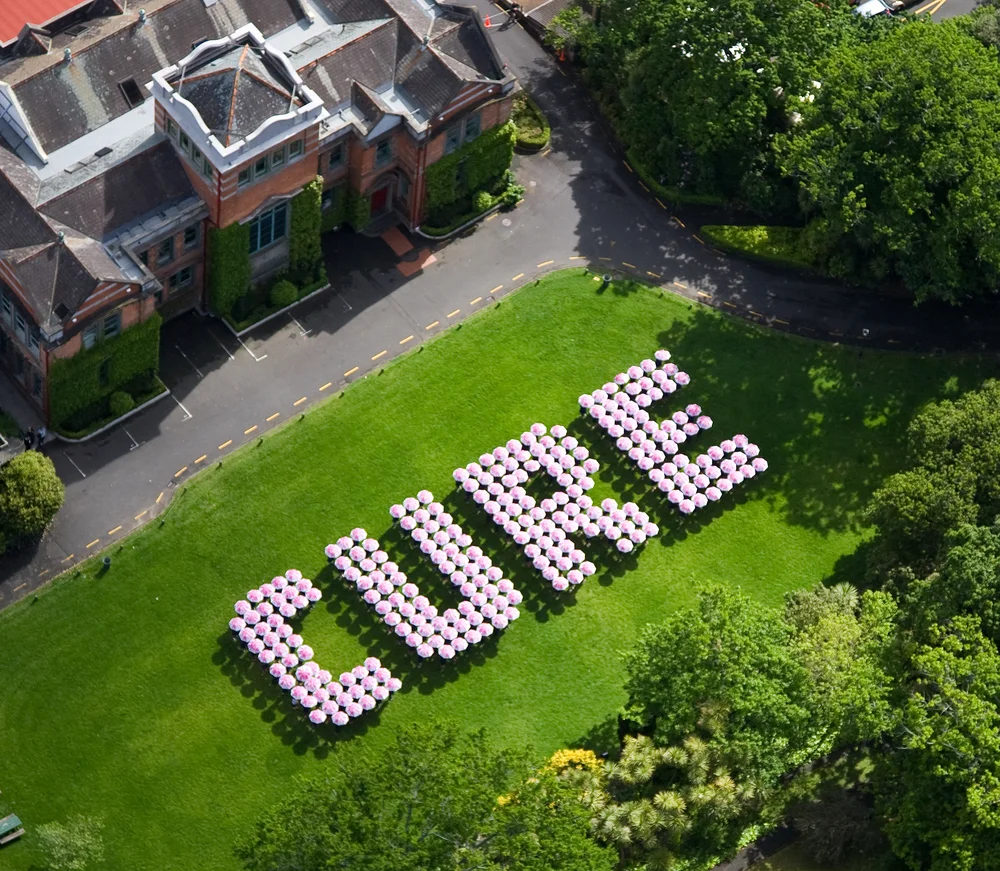 CURE at Auckland Girls Grammar School for the Breast Cancer Cure Trust