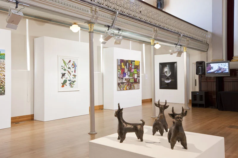 Art for a Cure, Installation view