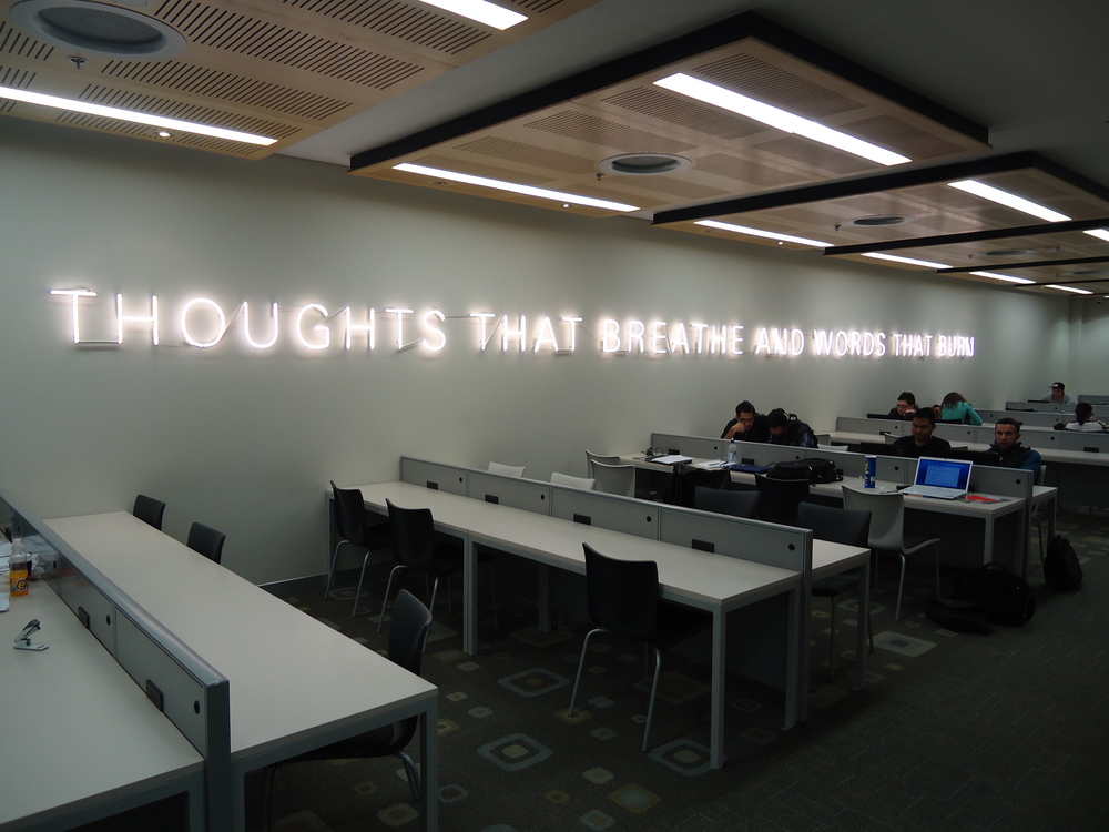  Massey University, Albany campus business school  Mary Louise Brown , Thoughts that breathe and words that burn  