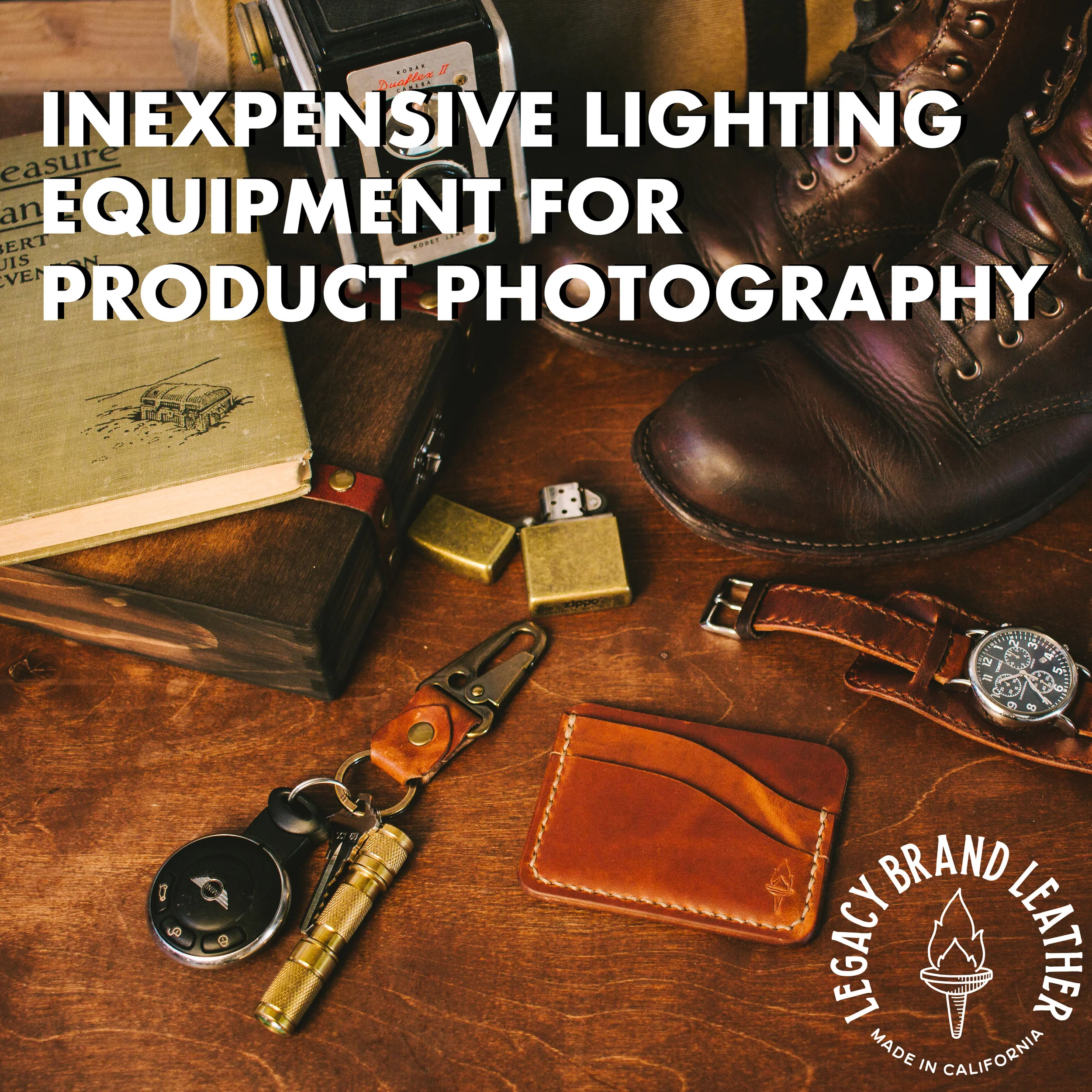 Inexpensive Lighting Equipment for Product Photography