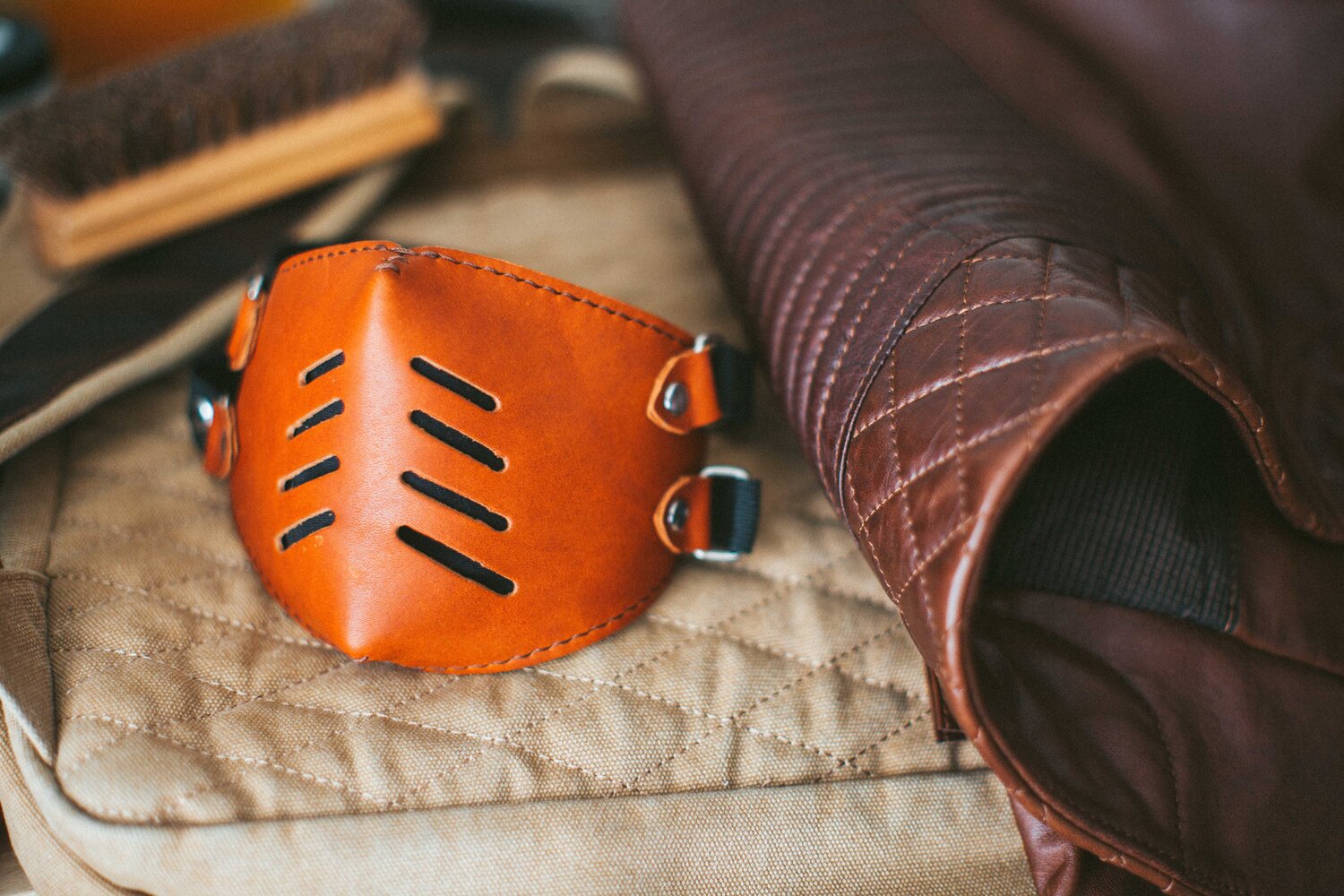 LEATHER DUST MASK TEMPLATE — Legacy Brand Leather