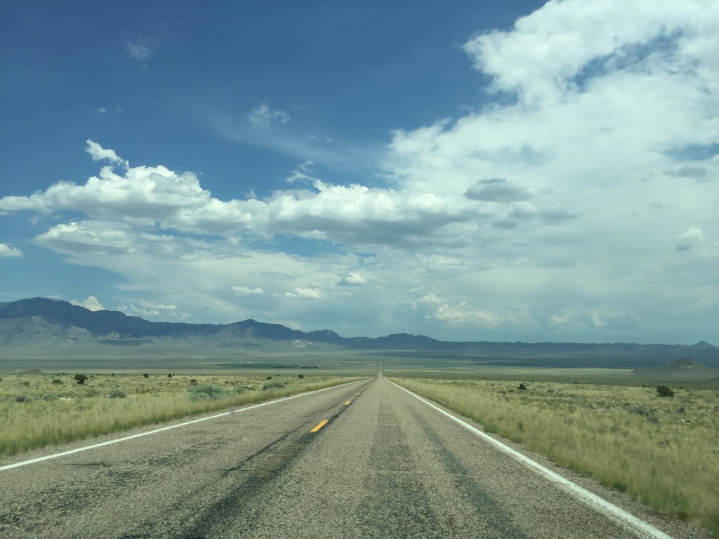 Just endless photos of the road to emphasize how empty and loooooooooong it is!!