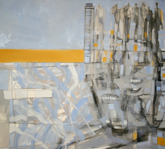 pool..oil on canvas 40x40