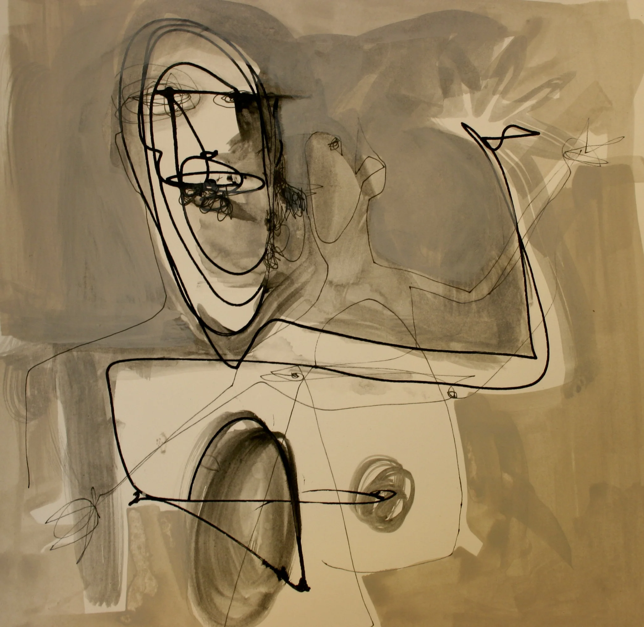  ink latex on paper / 20x20 / 