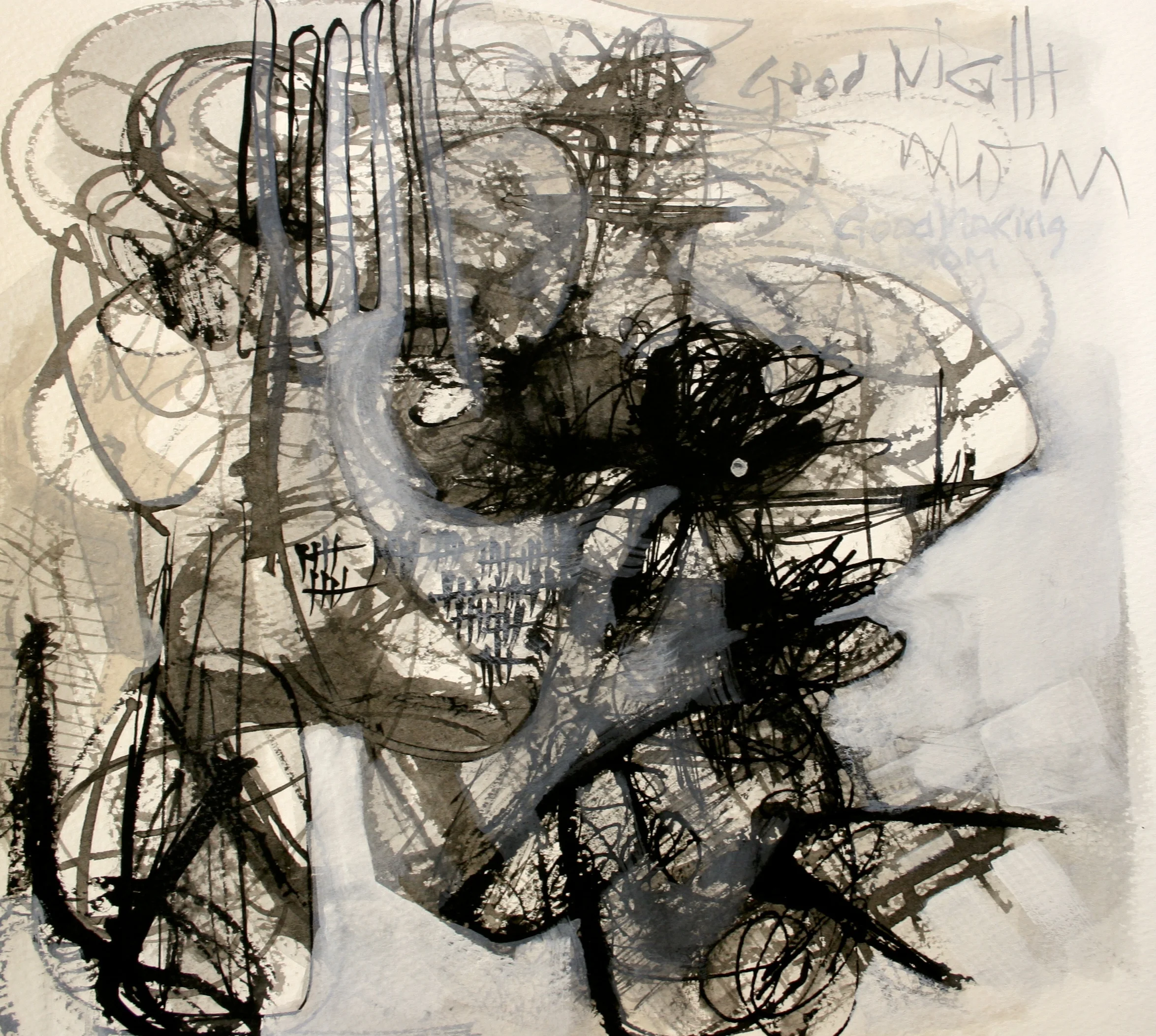  MOM / ink on paper / 15x15 