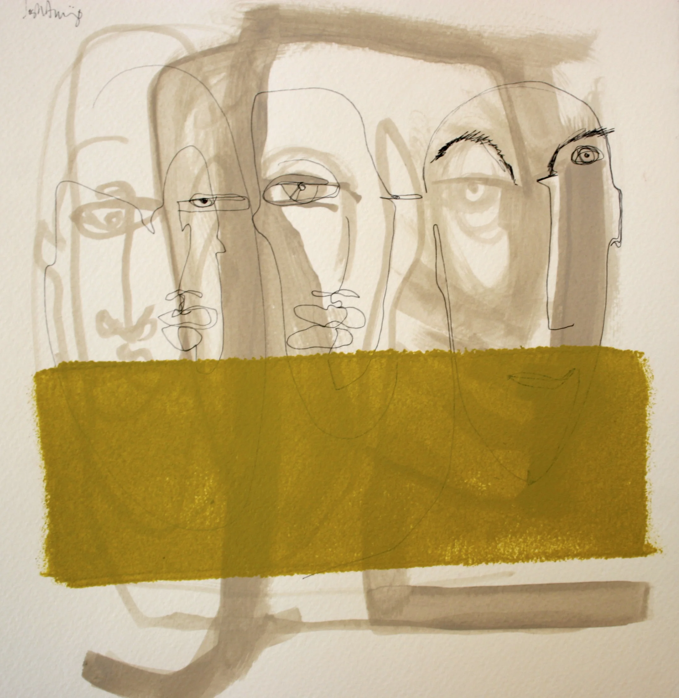  ink on paper / 15x15 