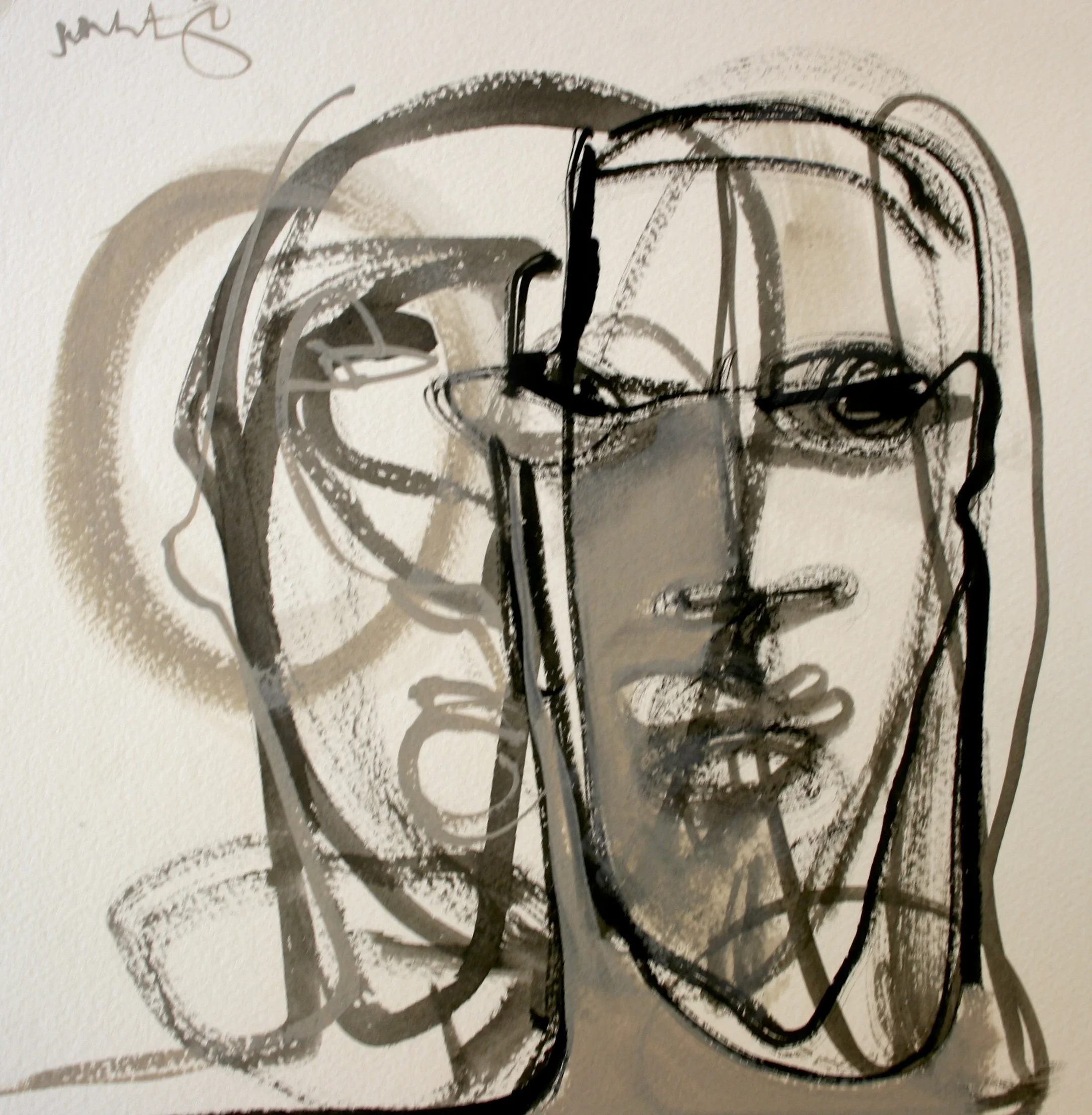  ink on paper / 15x15 