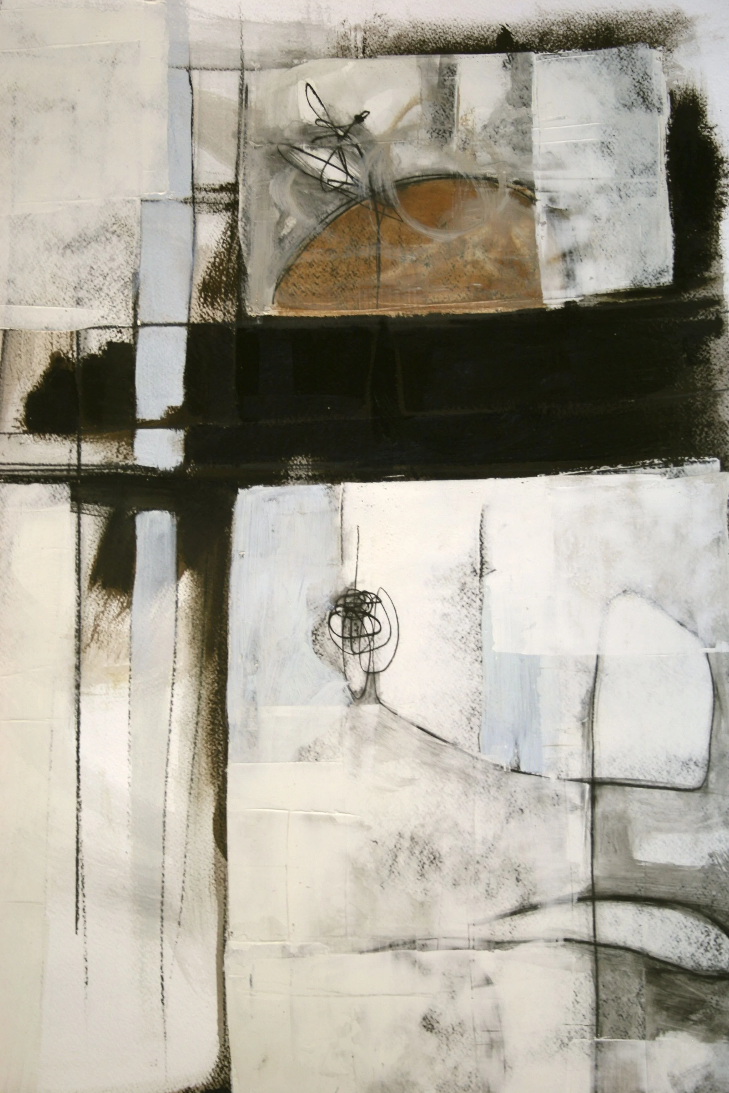  Dudley / mixed media on paper / 30x22 