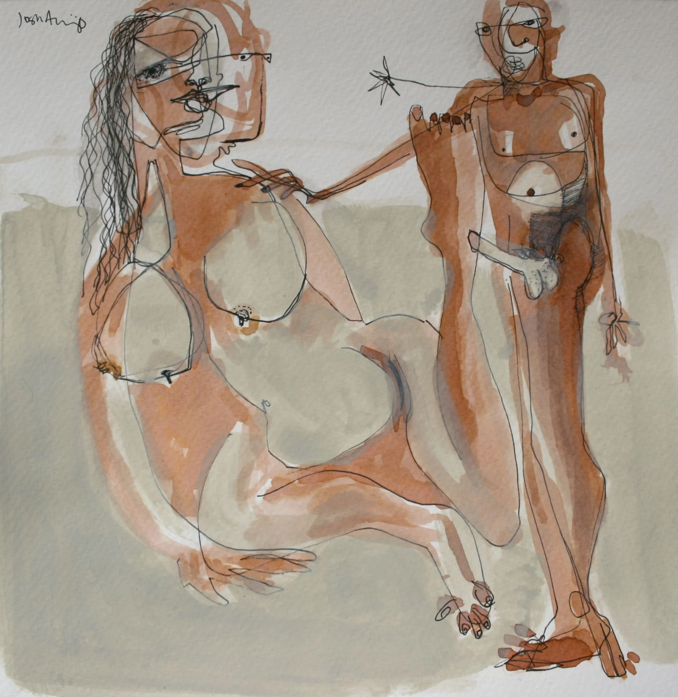  ink on paper / 15x15 / 