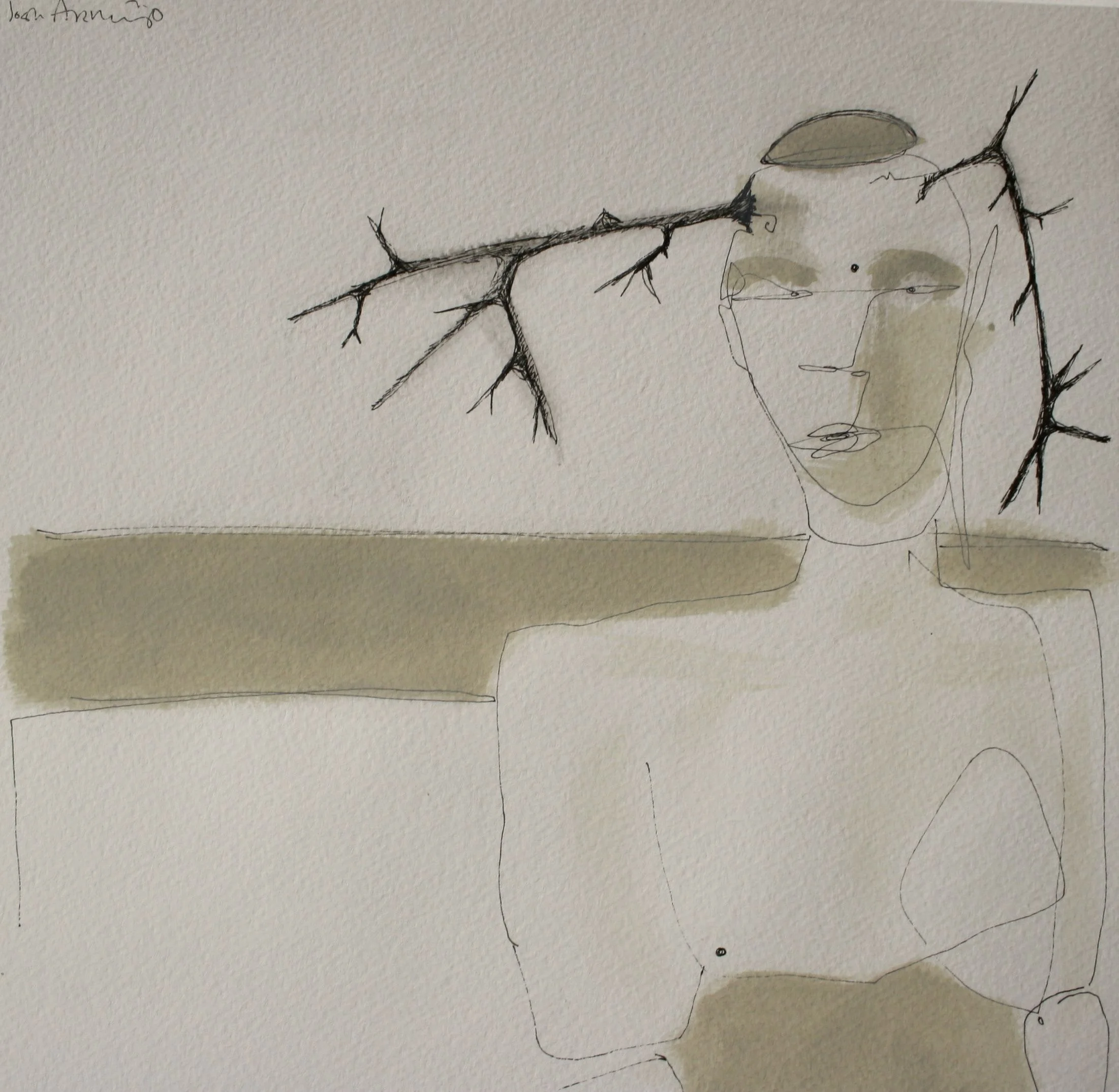  ink on paper / 15x15 / 