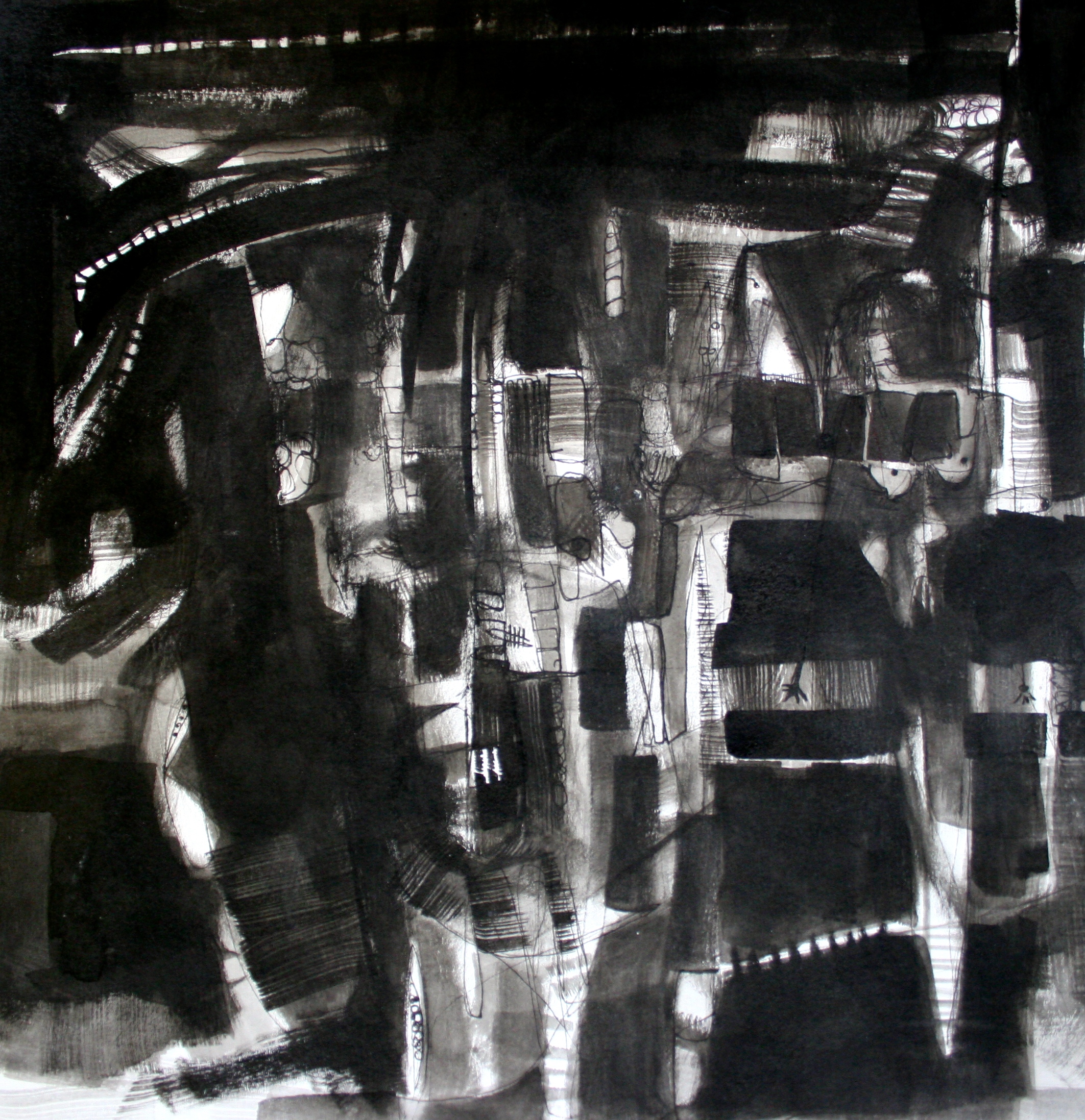  ink on paper / 15x15 / 