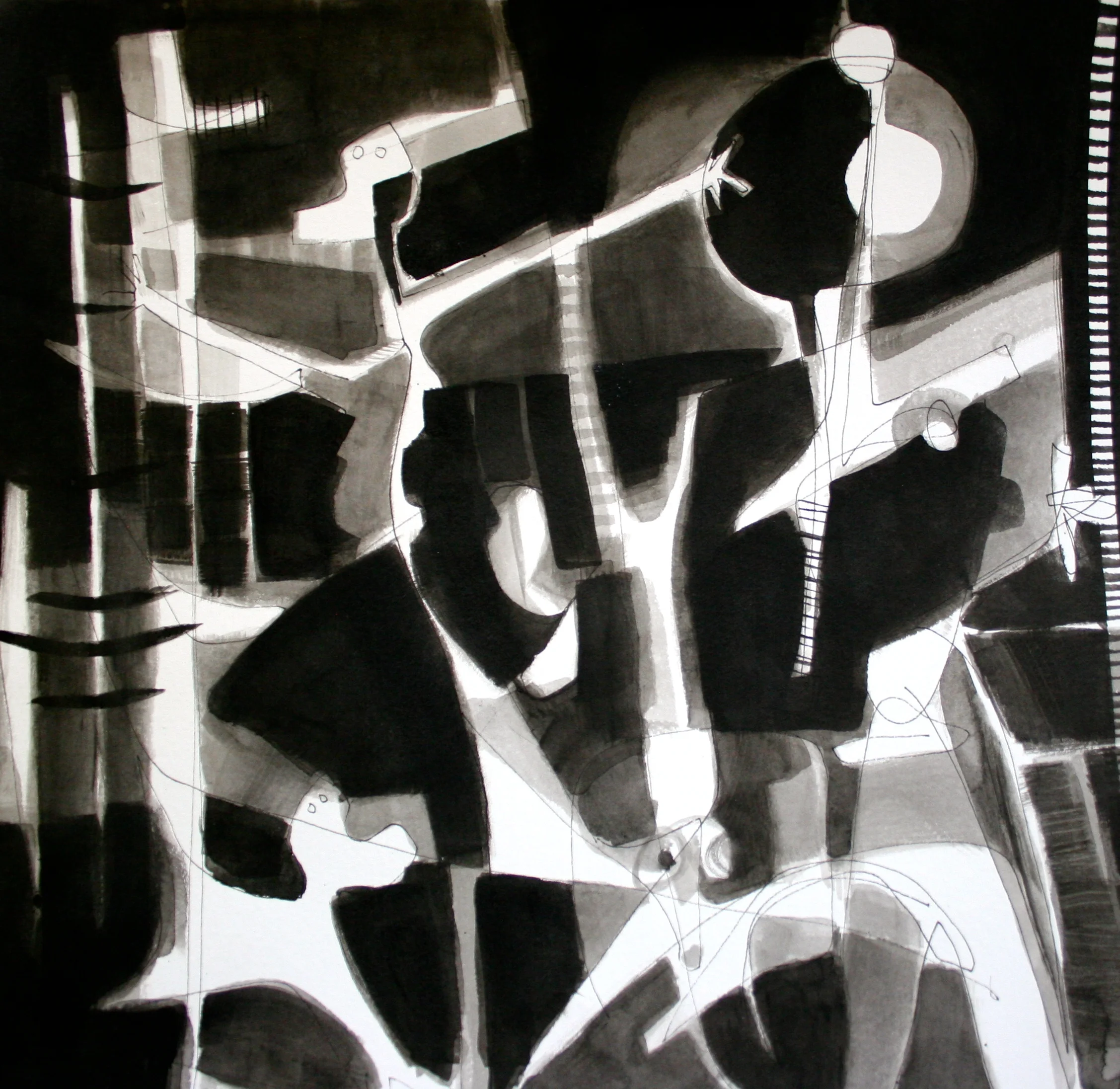  ink on paper / 15x15 / 