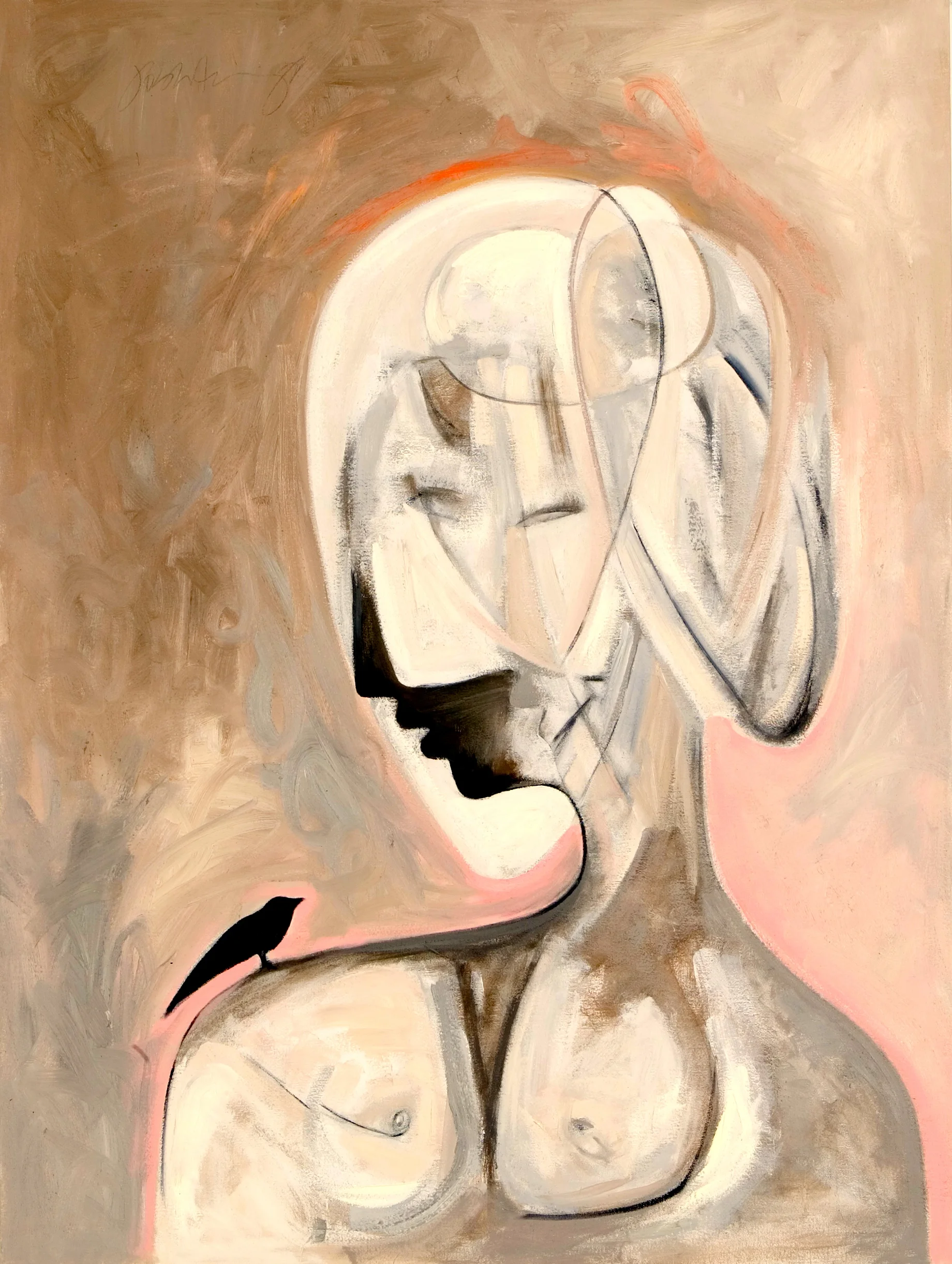 "Madonna" oil on canvas 40x30