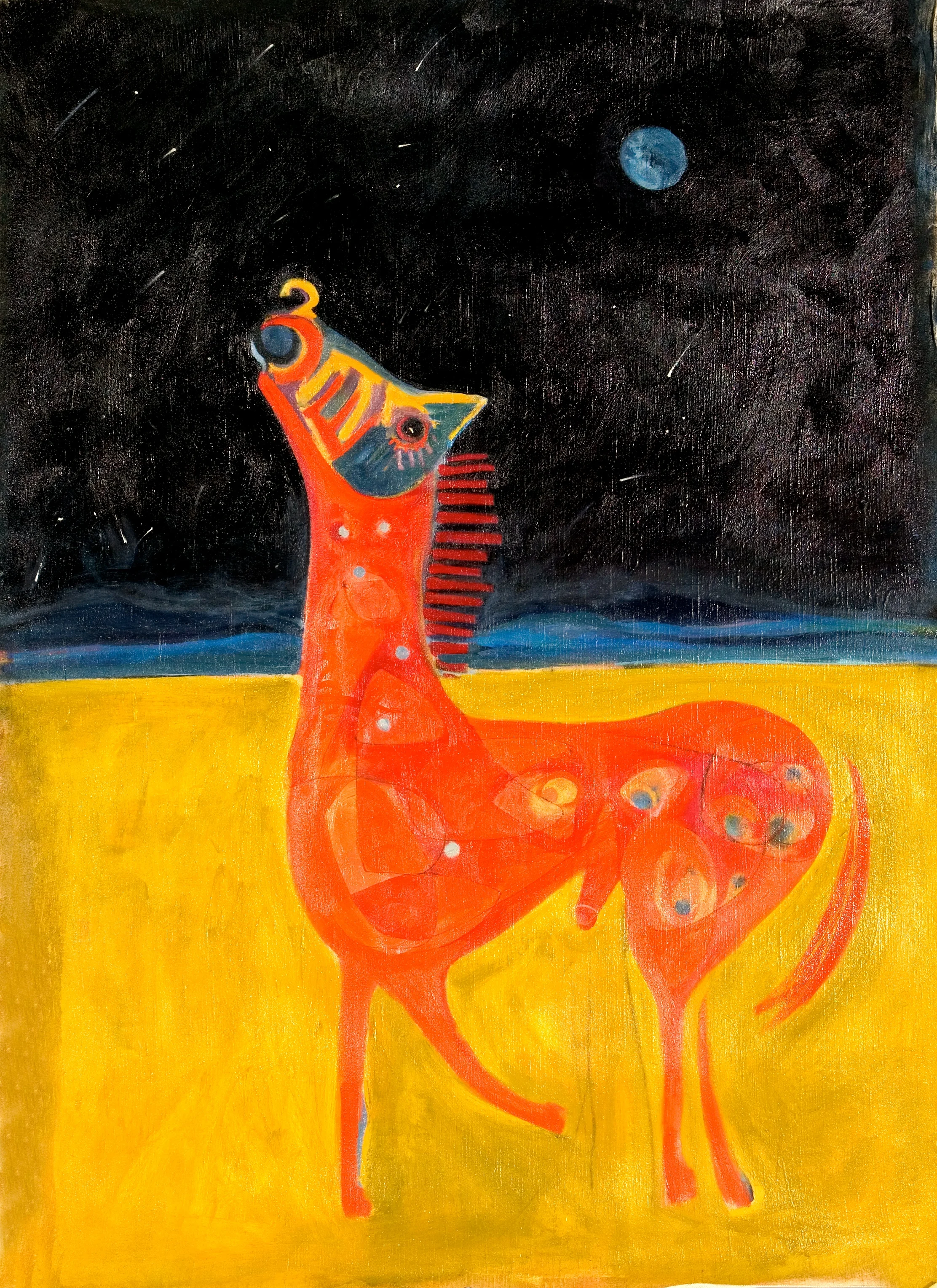 "Night" oil on canvas 48x34