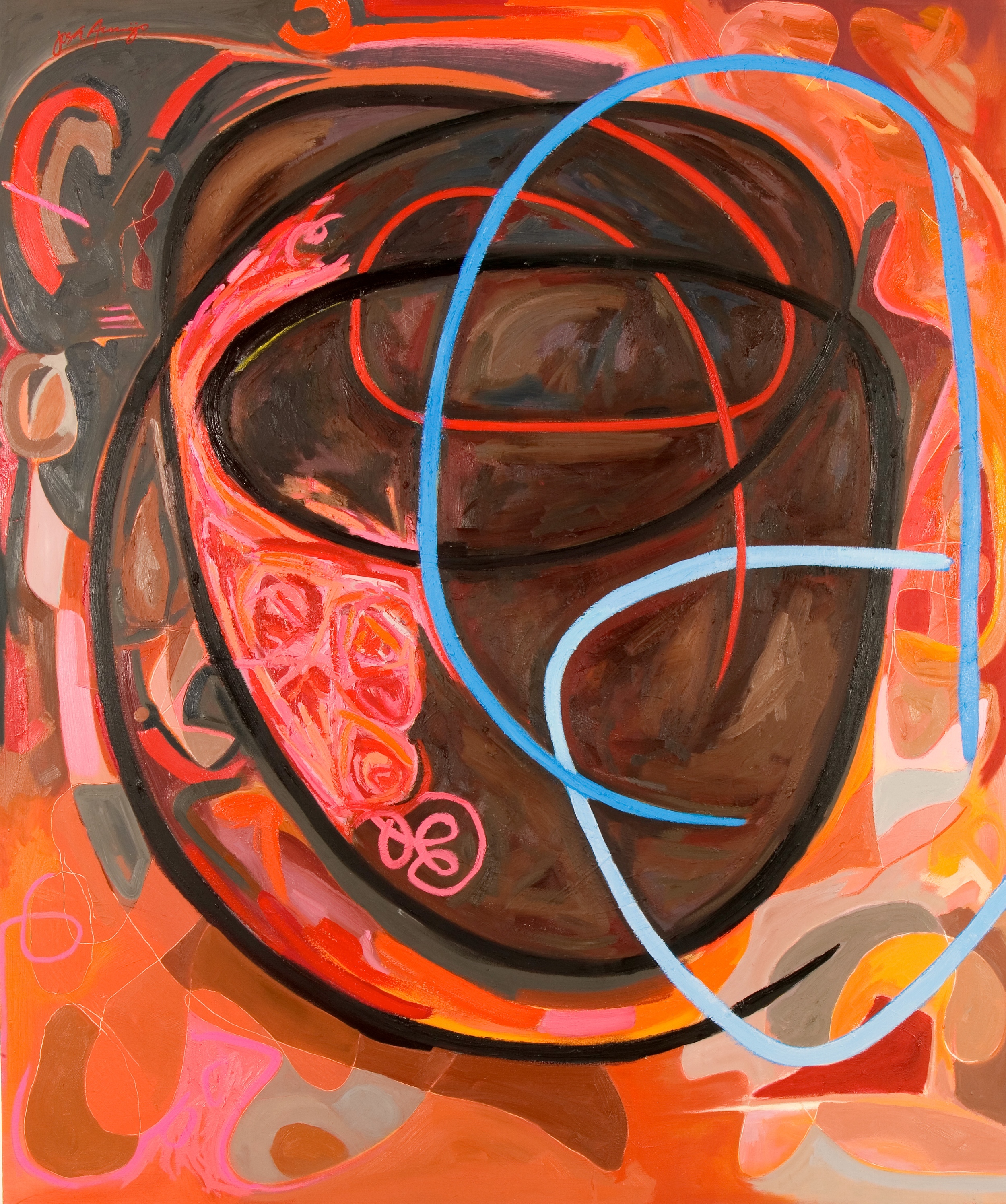 "Nothing Rhymes"  oil on canvas 72x60