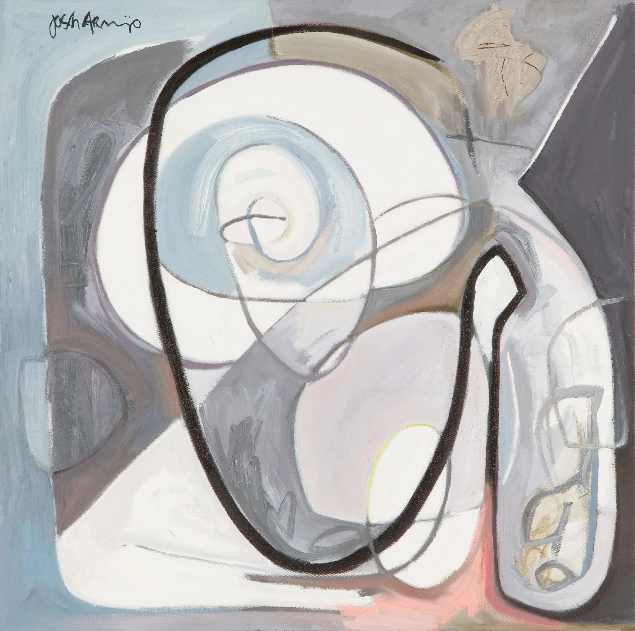 "Obvious" oil on canvas 24x24