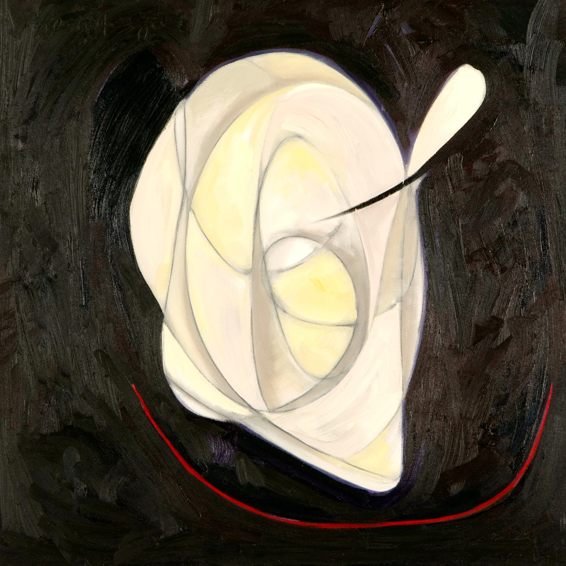 "Zero Point" oil on canvas 24x24