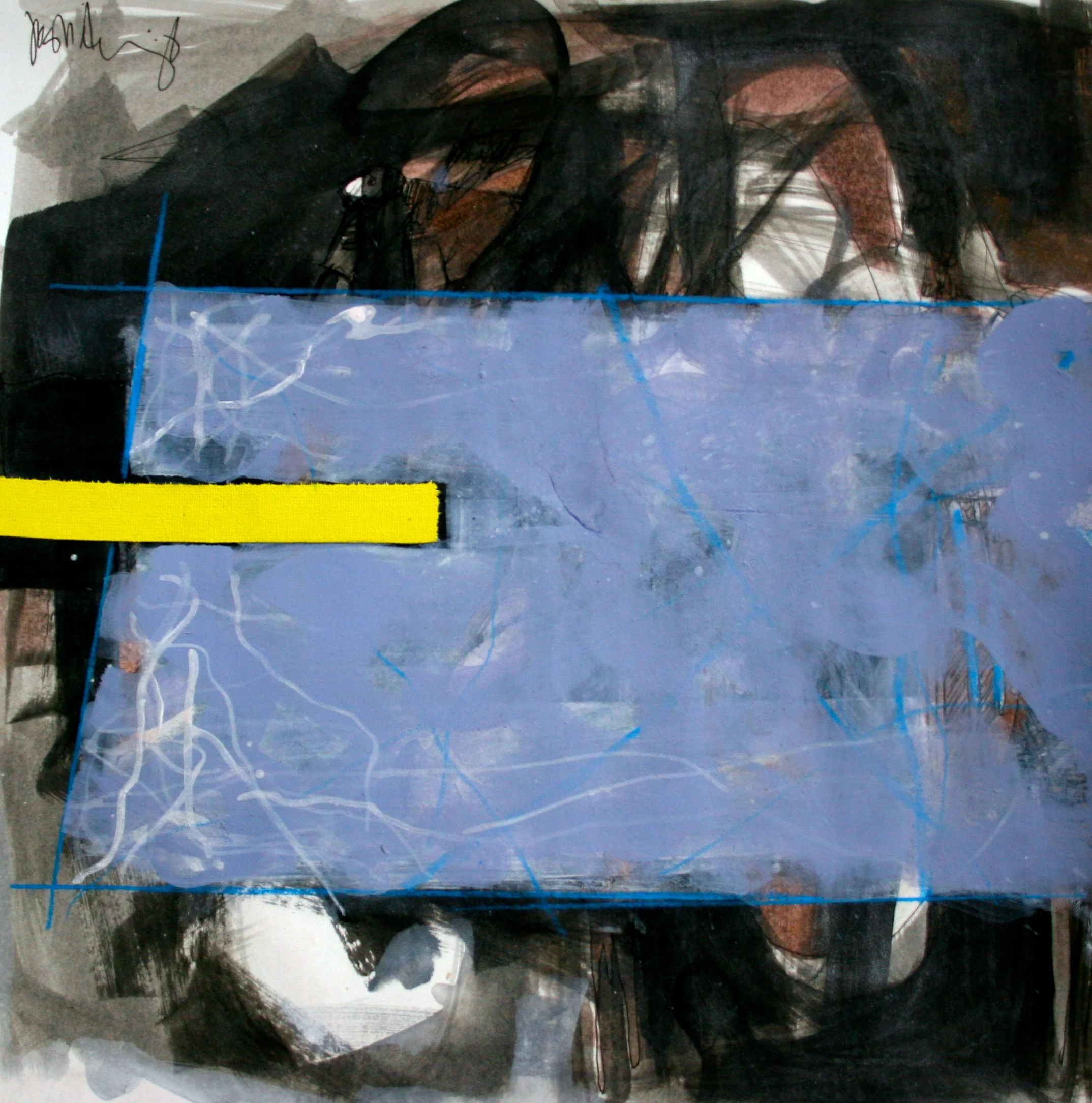  pool / works on paper / 15x15 