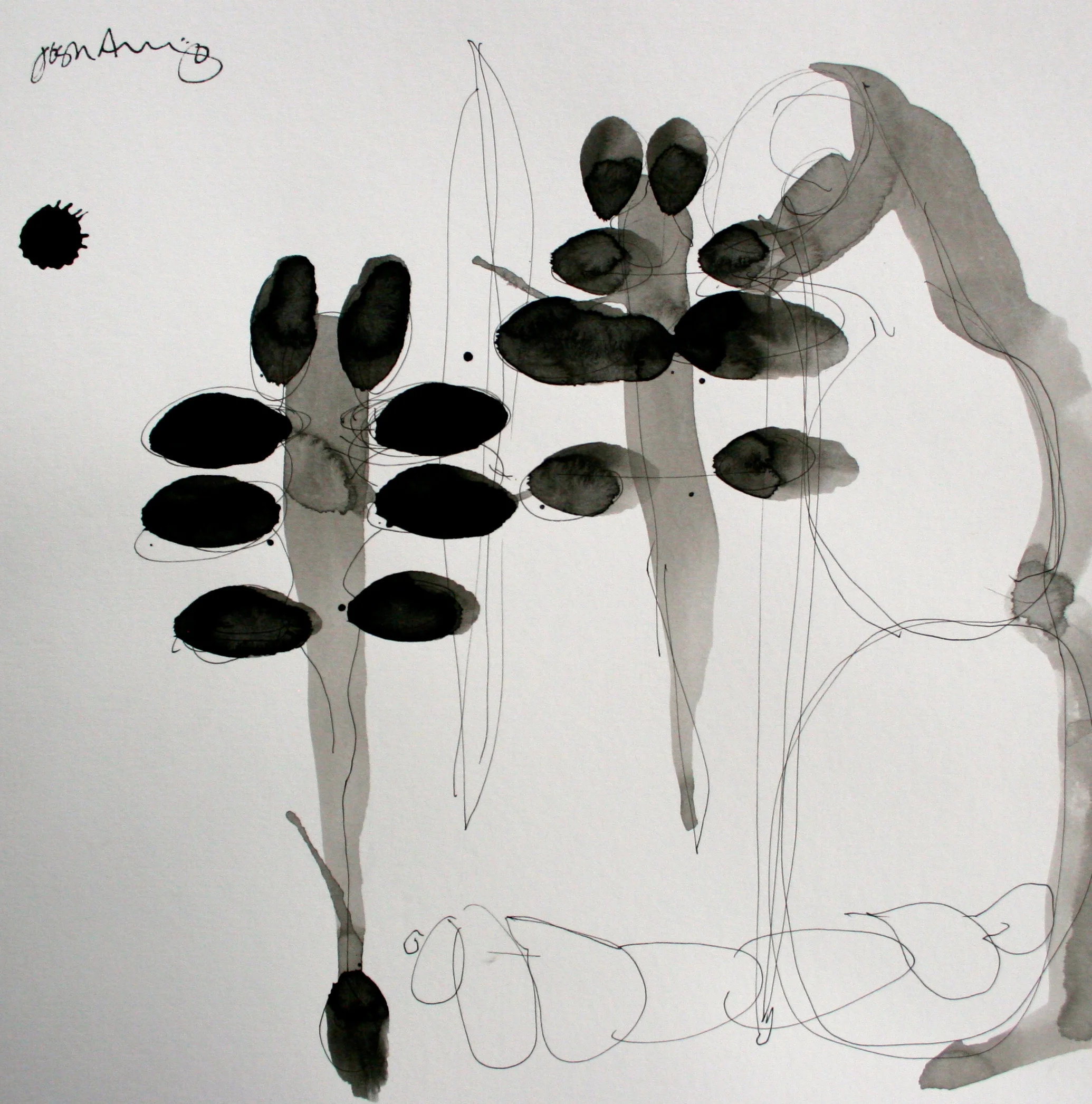  LA / ink on paper / 15x5 