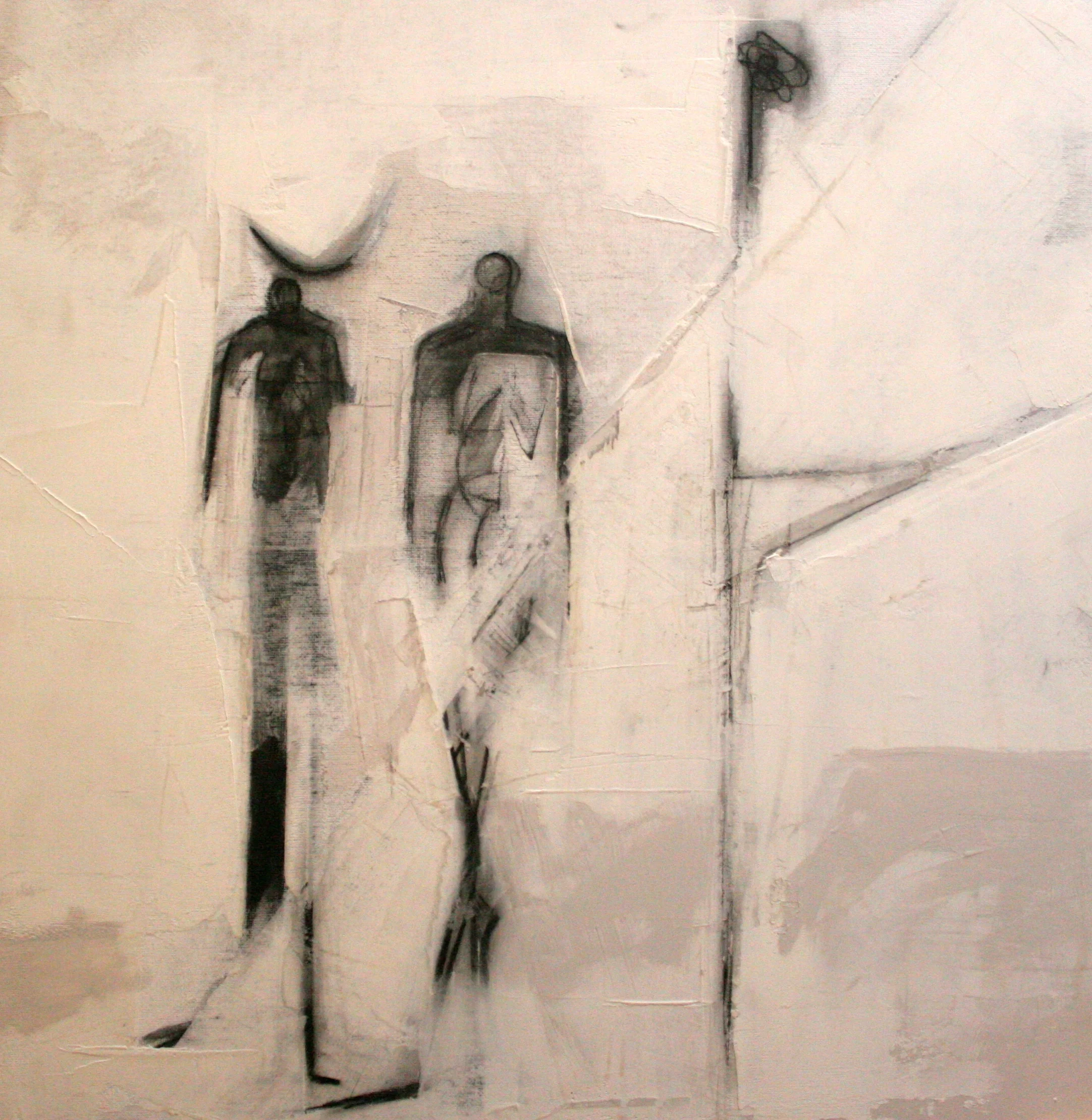  charcoal on paper / &nbsp;25x25&nbsp; 