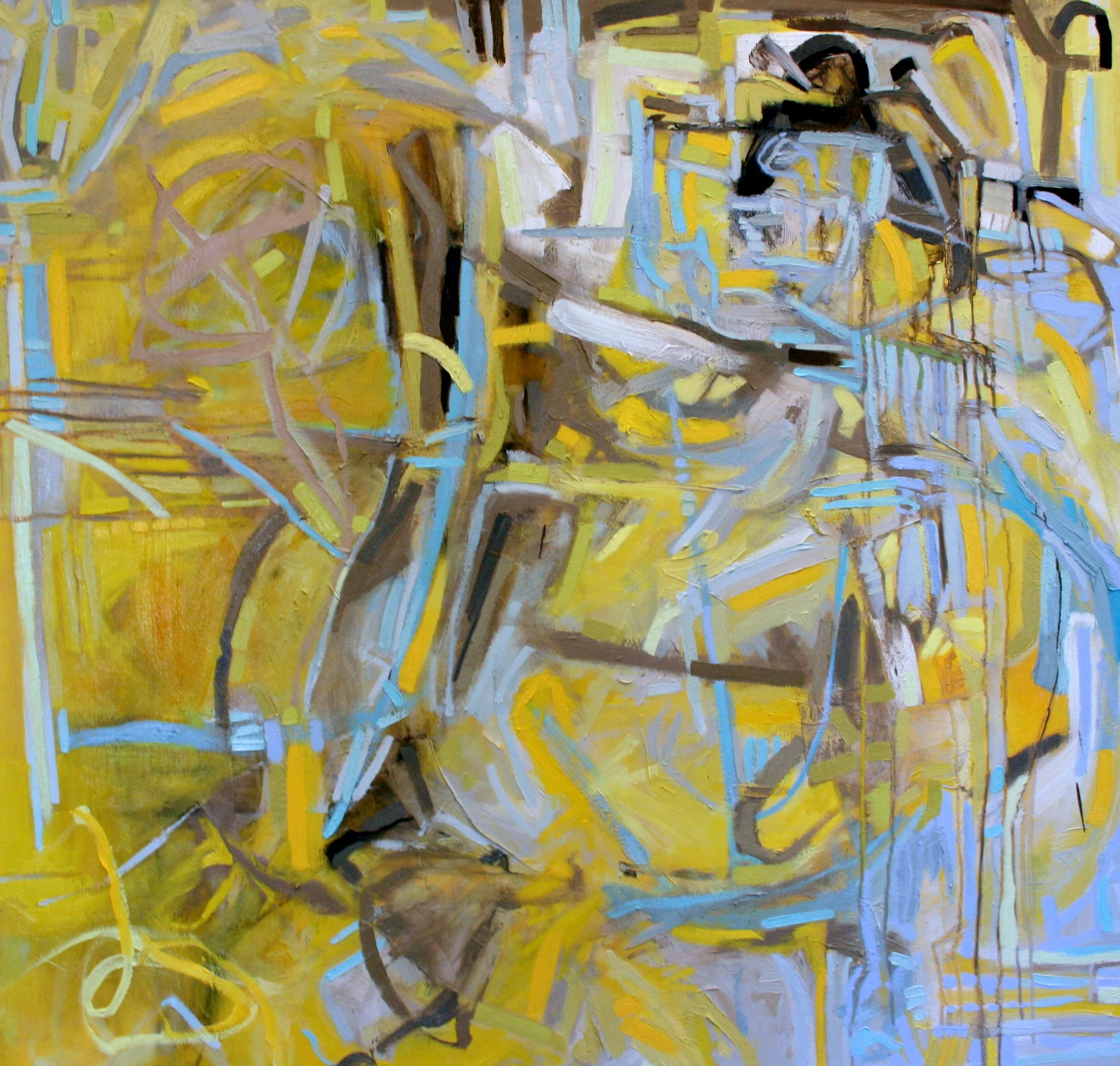  oil on canvas 54x54&nbsp; 