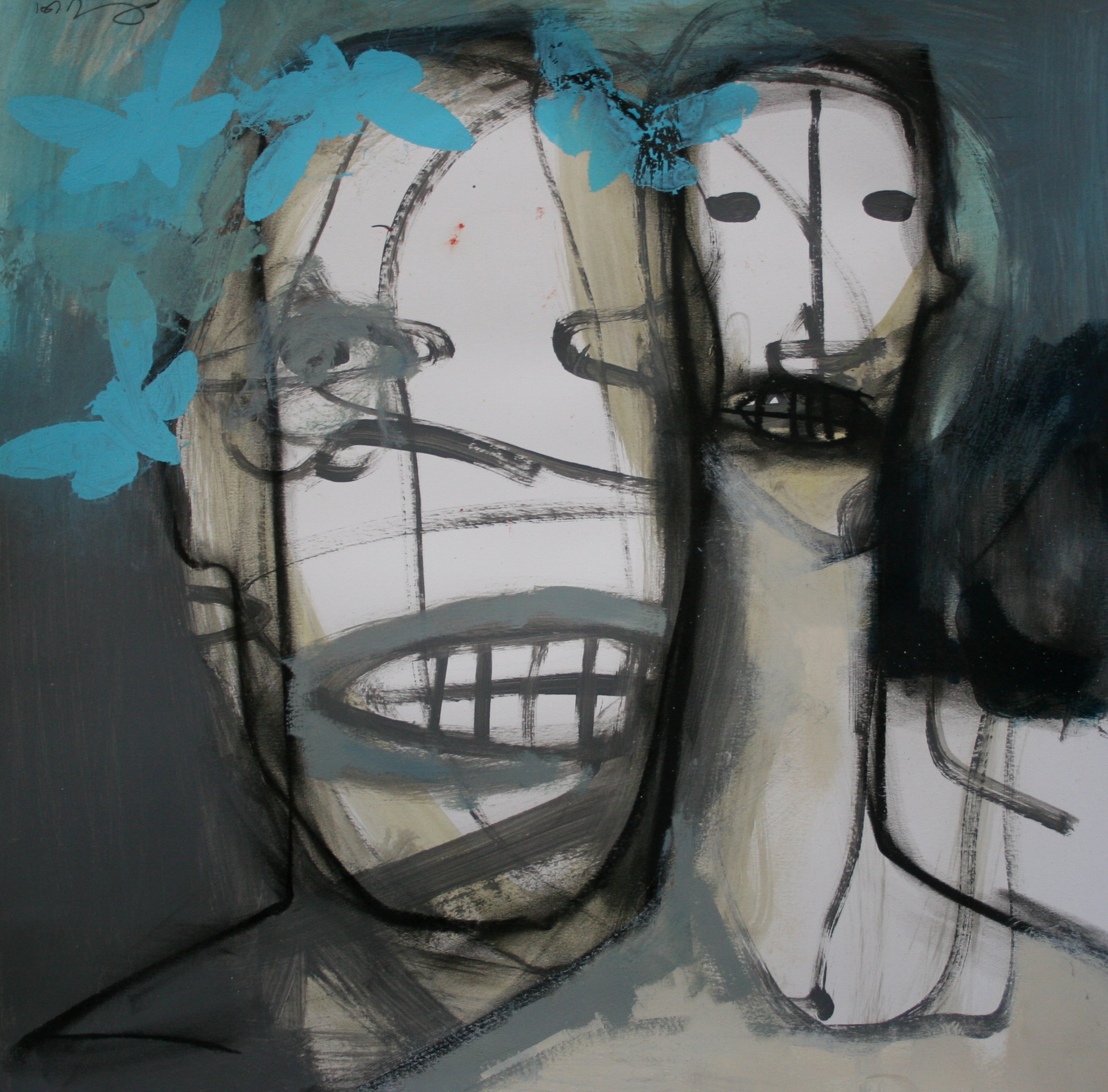  oil on paper / 30x30&nbsp; 