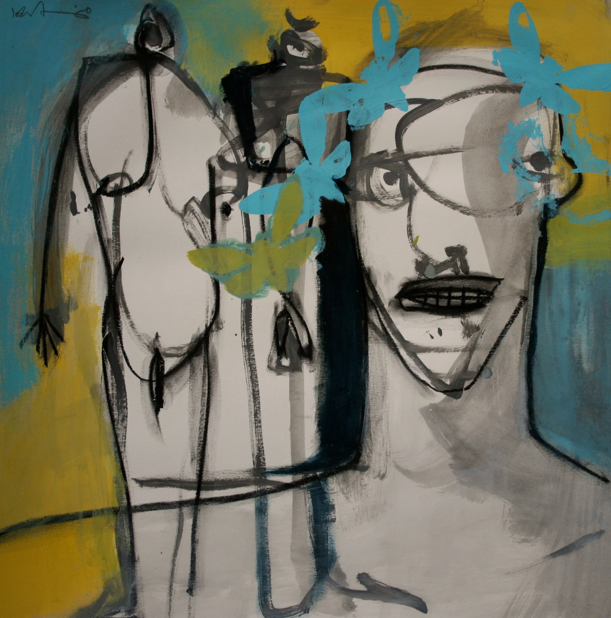  oil on canvas / 30x30 