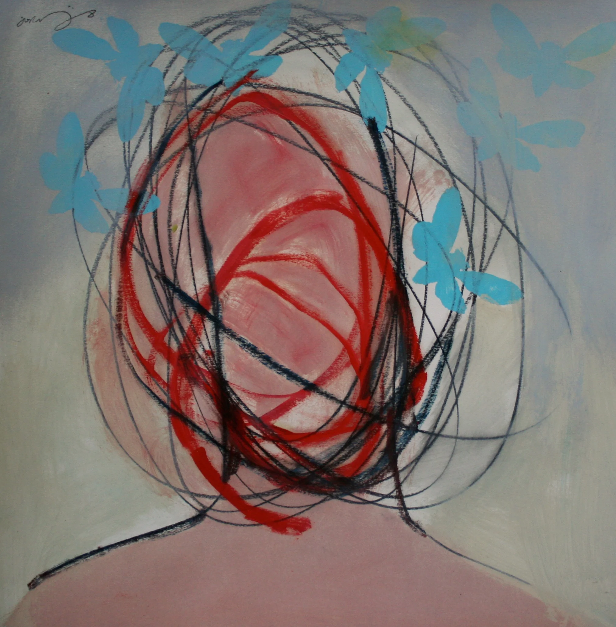  oil on paper / 30/30 