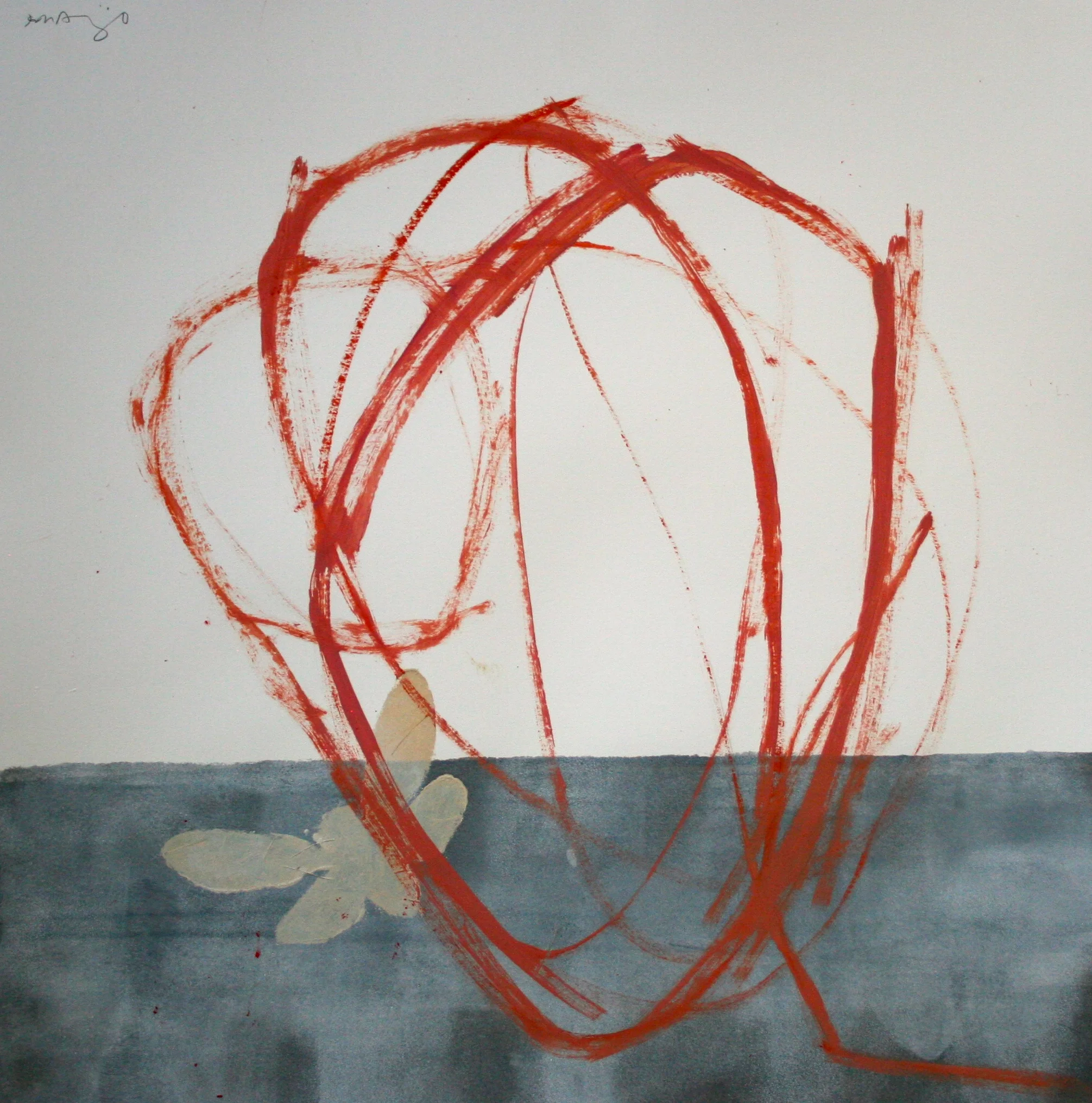  oil on paper / 30x30 / 