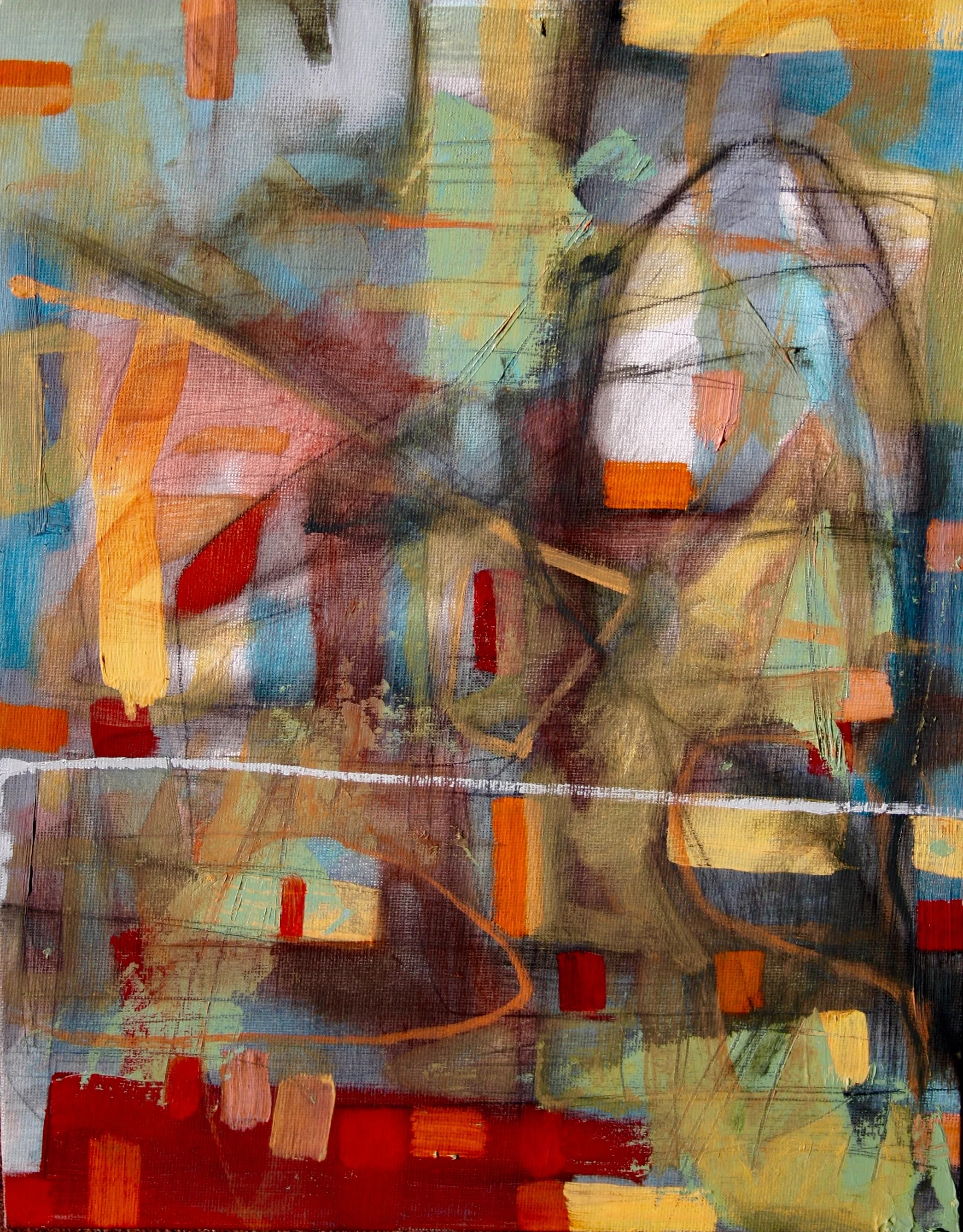  oil on canvas / 16x10 