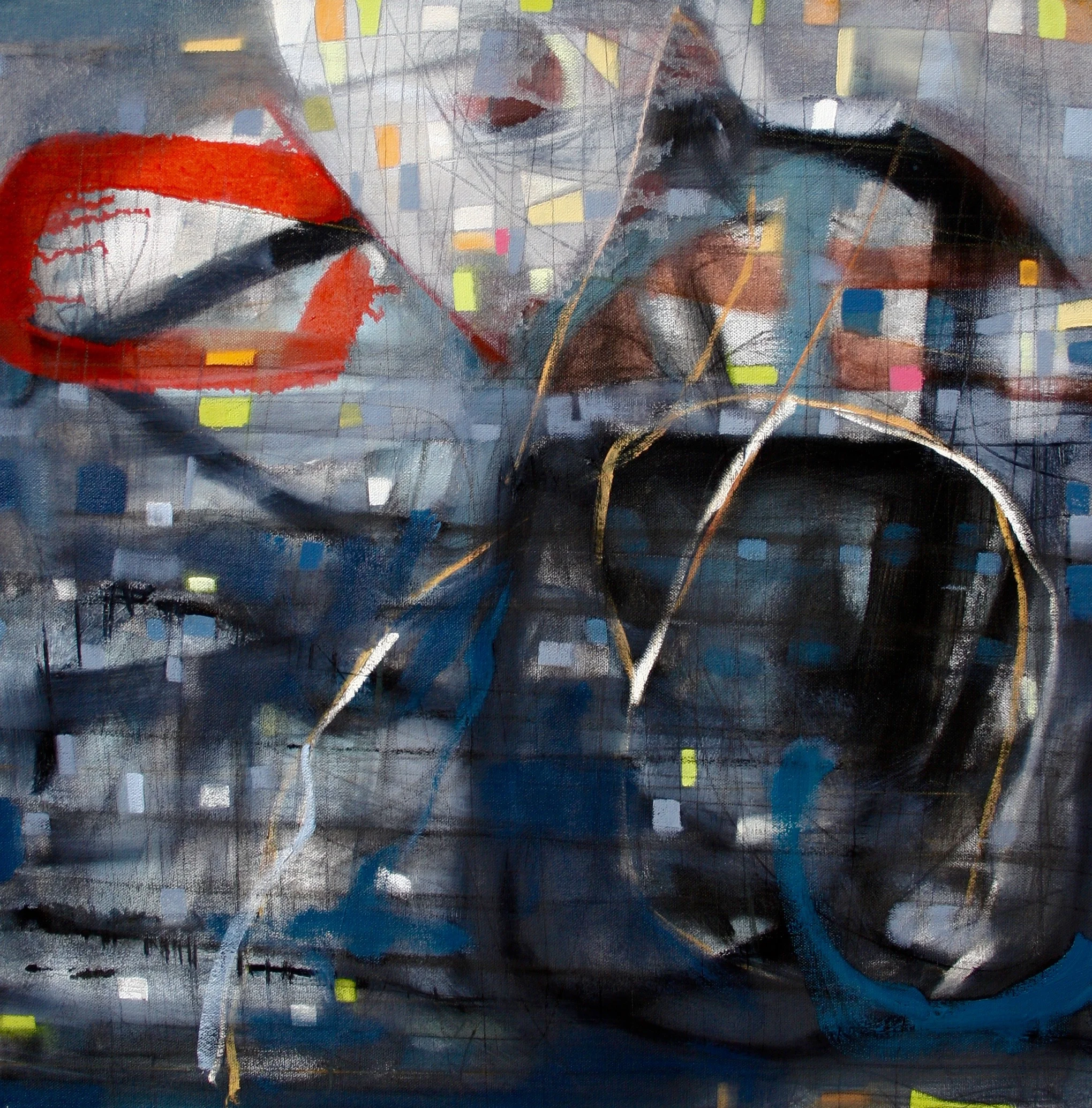  oil on canvas / 25x25 