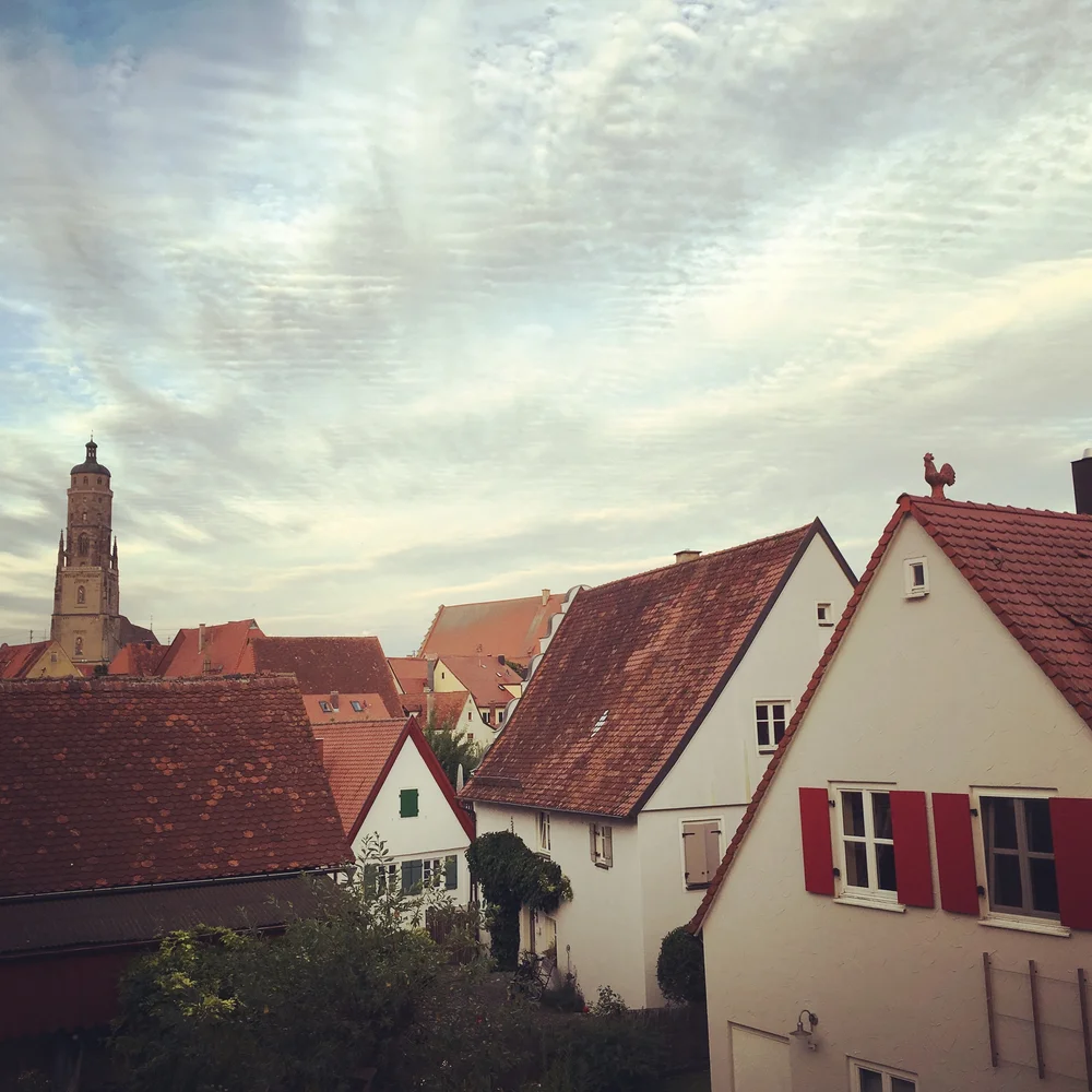 Skyline of Nördlingen