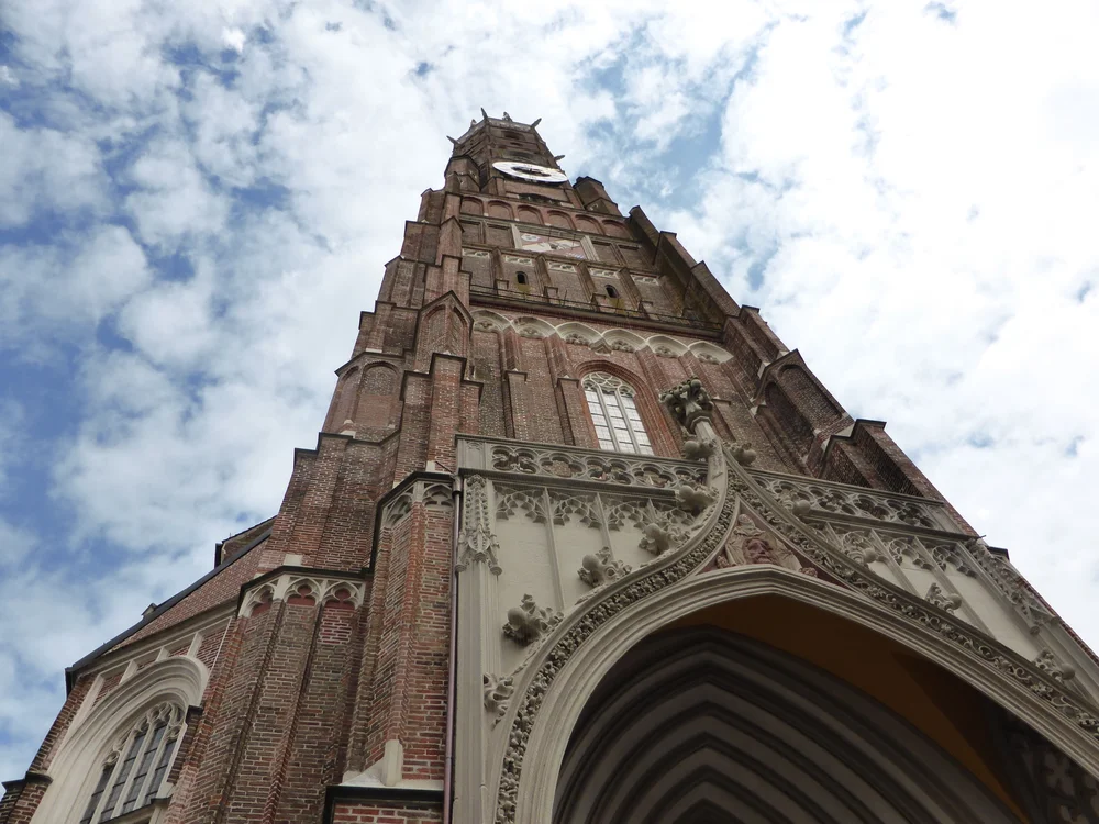 World's tallest brick church tower