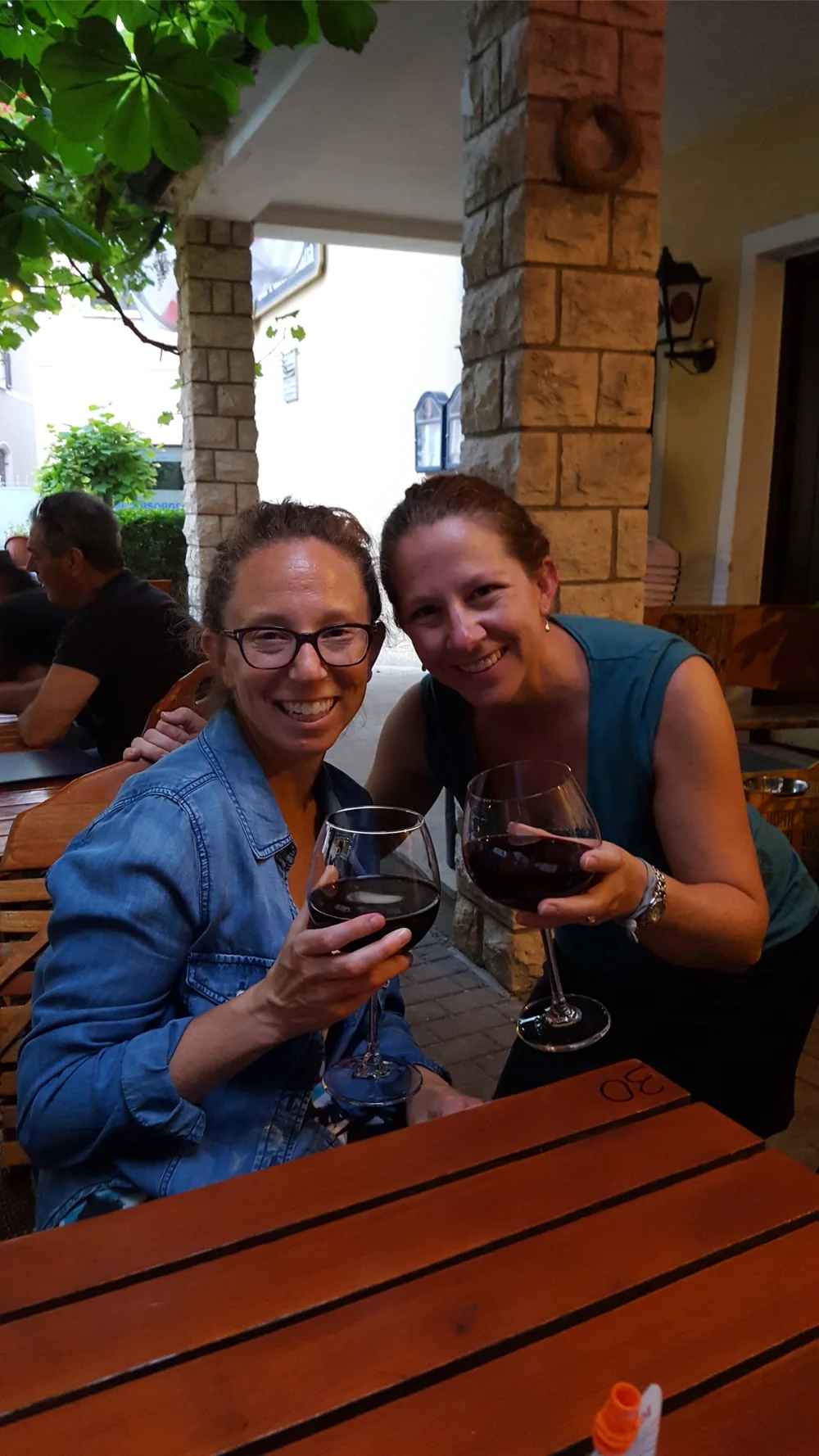 Italian vino in Nördlingen