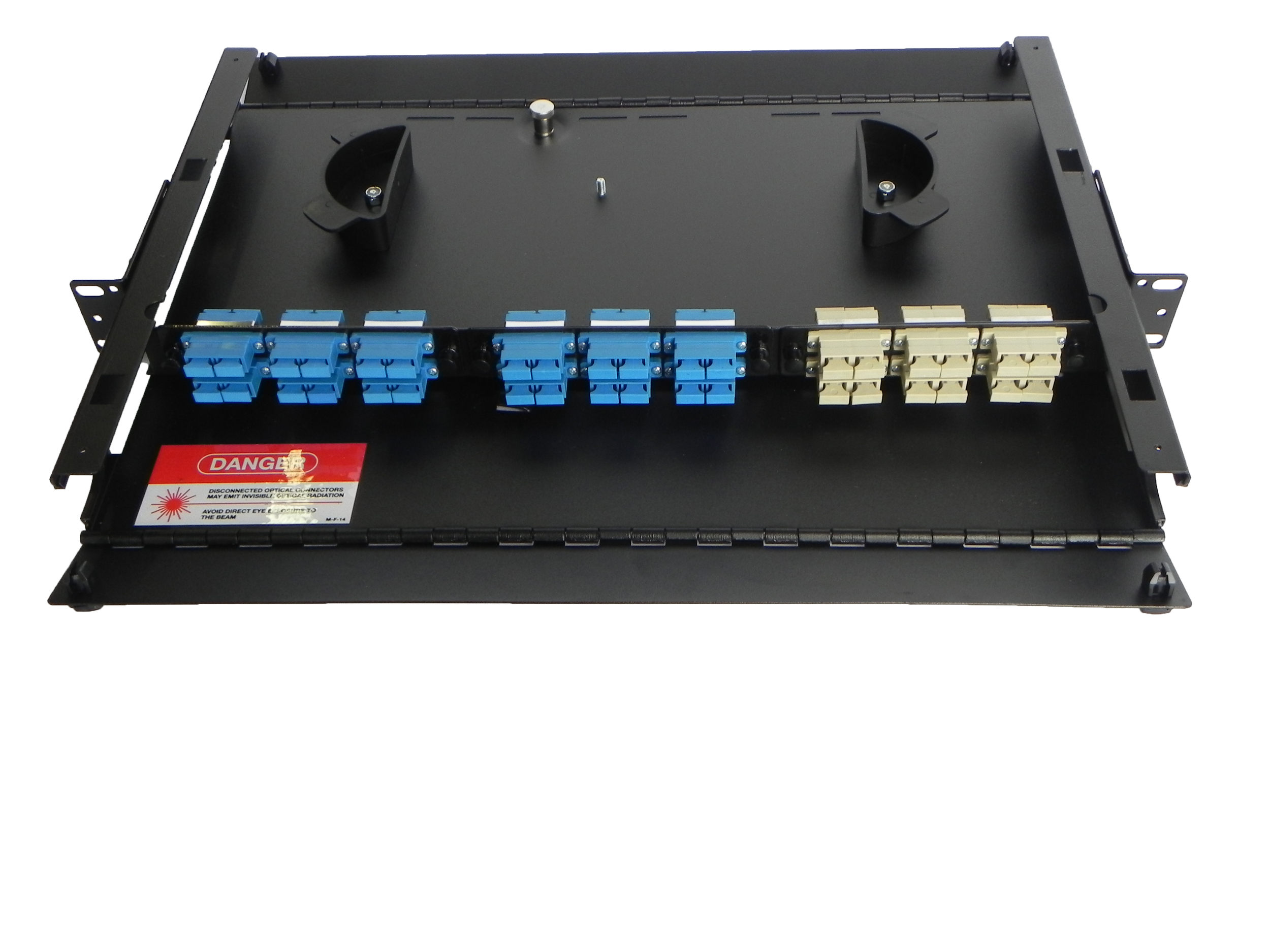 Top view of panel