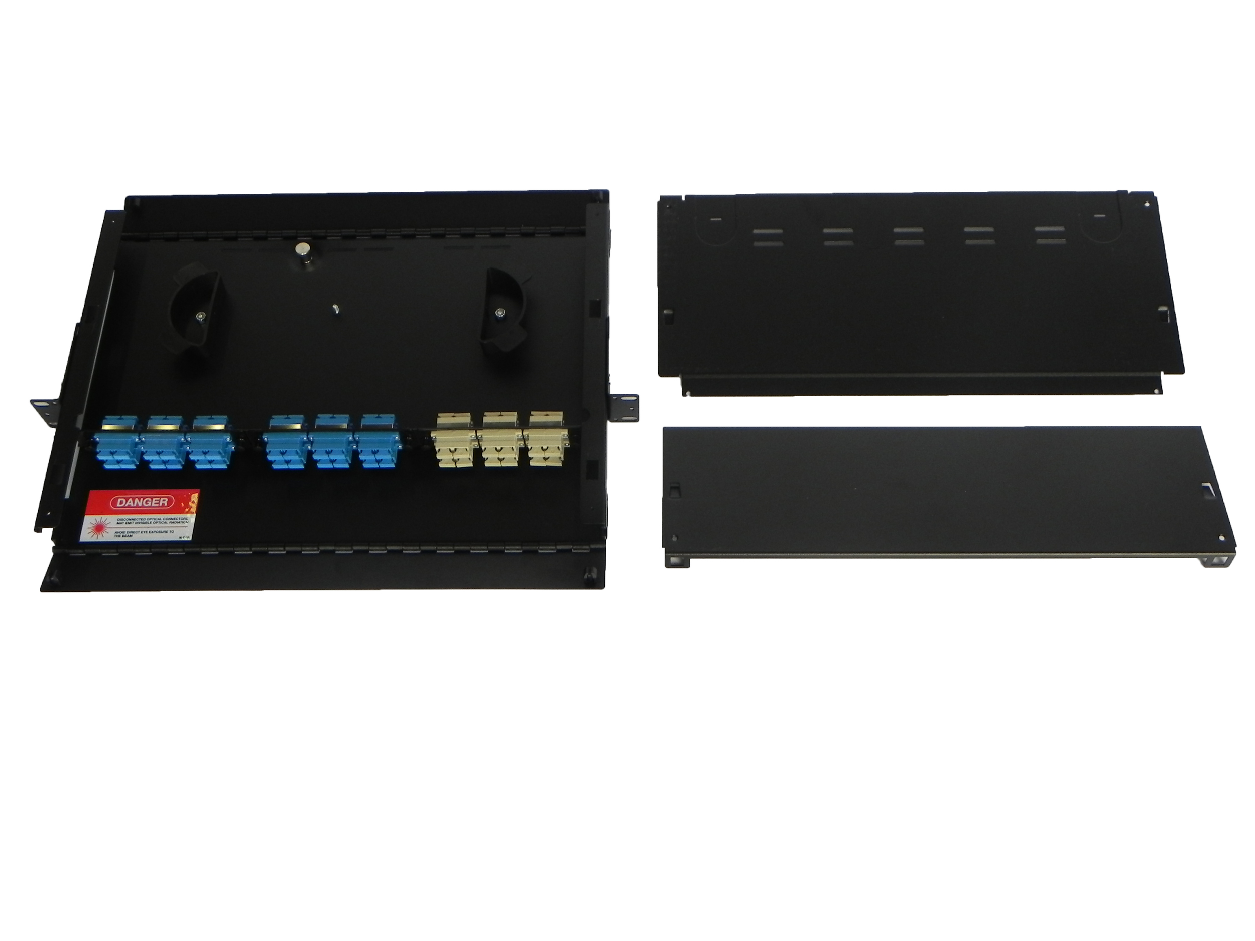 Top view of panel