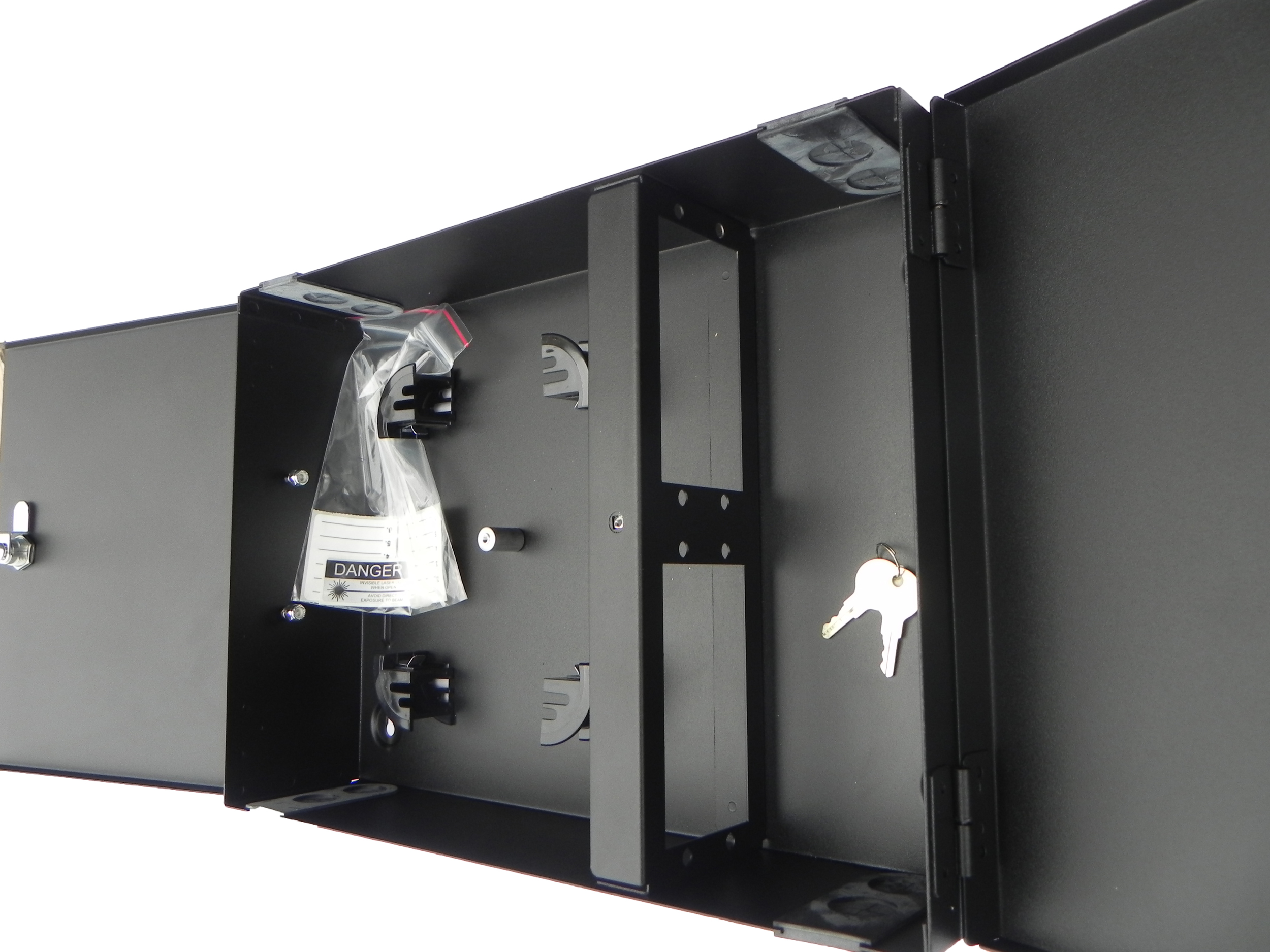 Inside view of wall mount