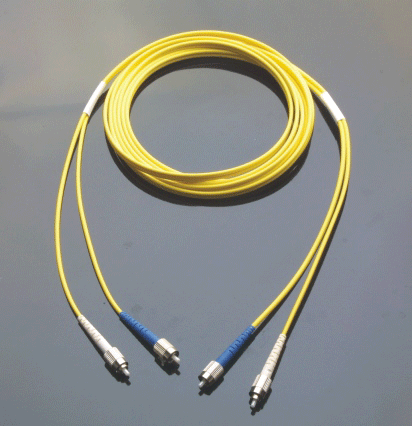 FC - FC Fiber Jumper Duplex Jumper, SM Bend Insensitive, FC/UPC - FC/UPC, 2mm Yellow Jacket