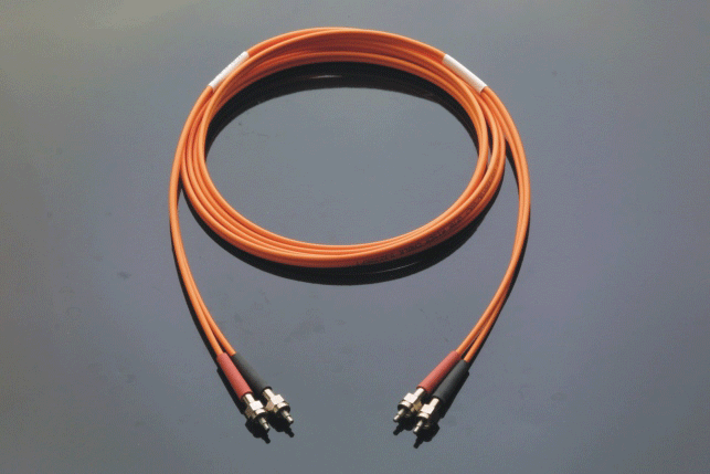 ST - ST Fiber Jumper Duplex Jumper, MM 62.5, ST - ST, 2mm Orange Jacket