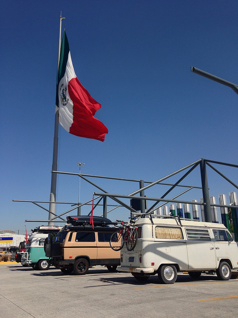 Crossing the border
