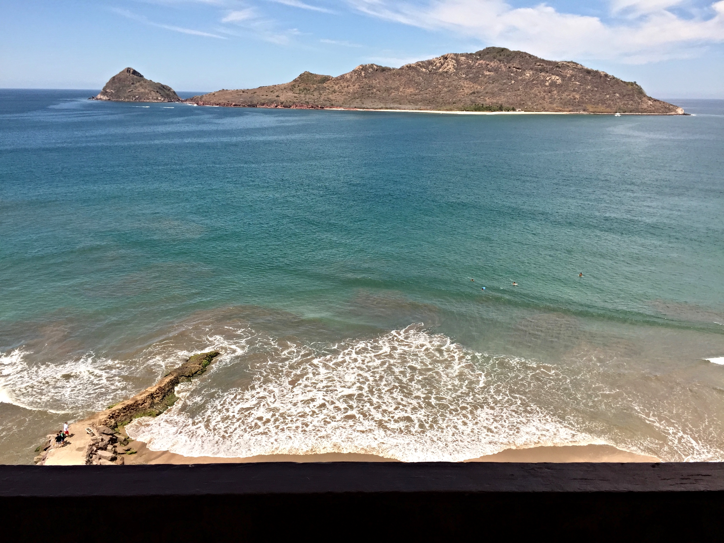 Balcony view.